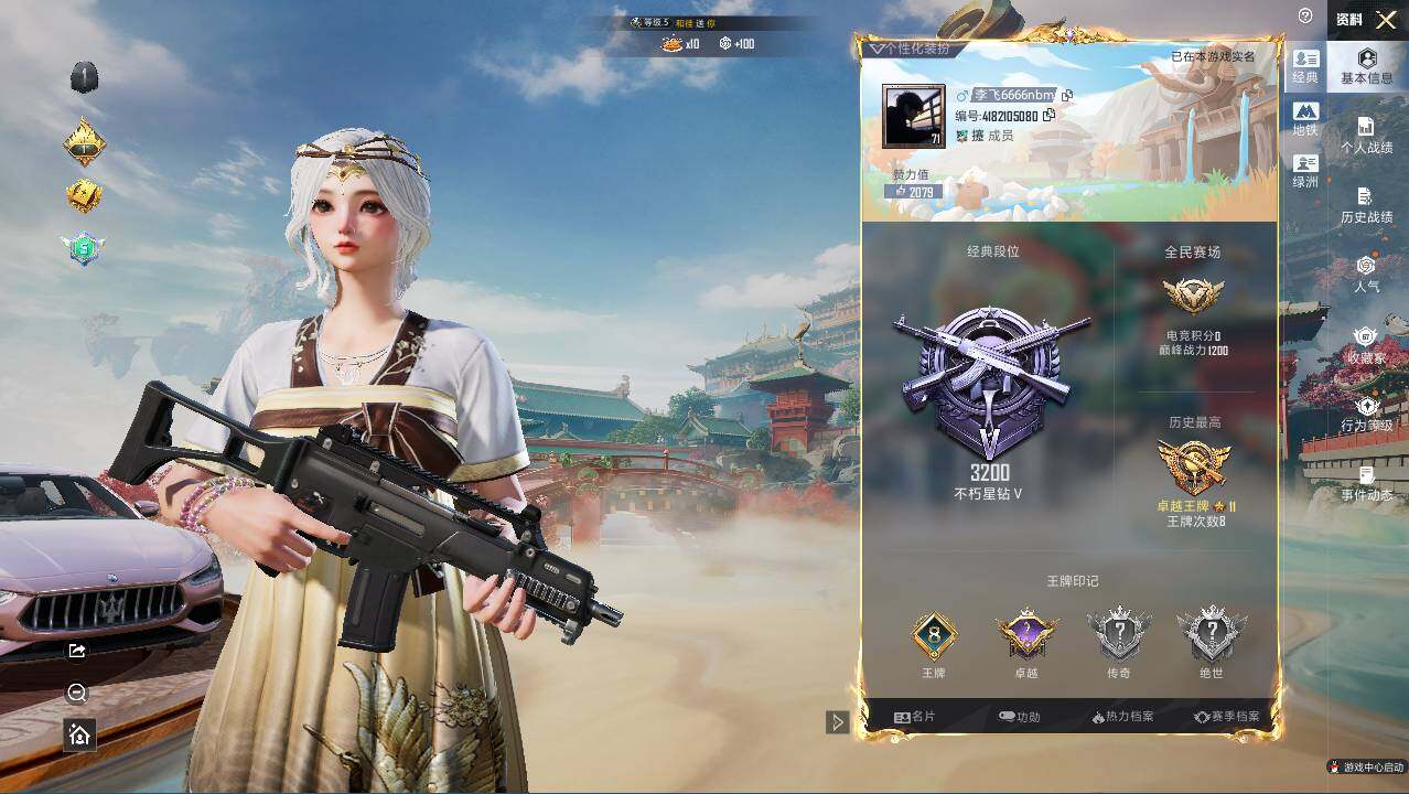 HPLE465096和平精英账号详情图6