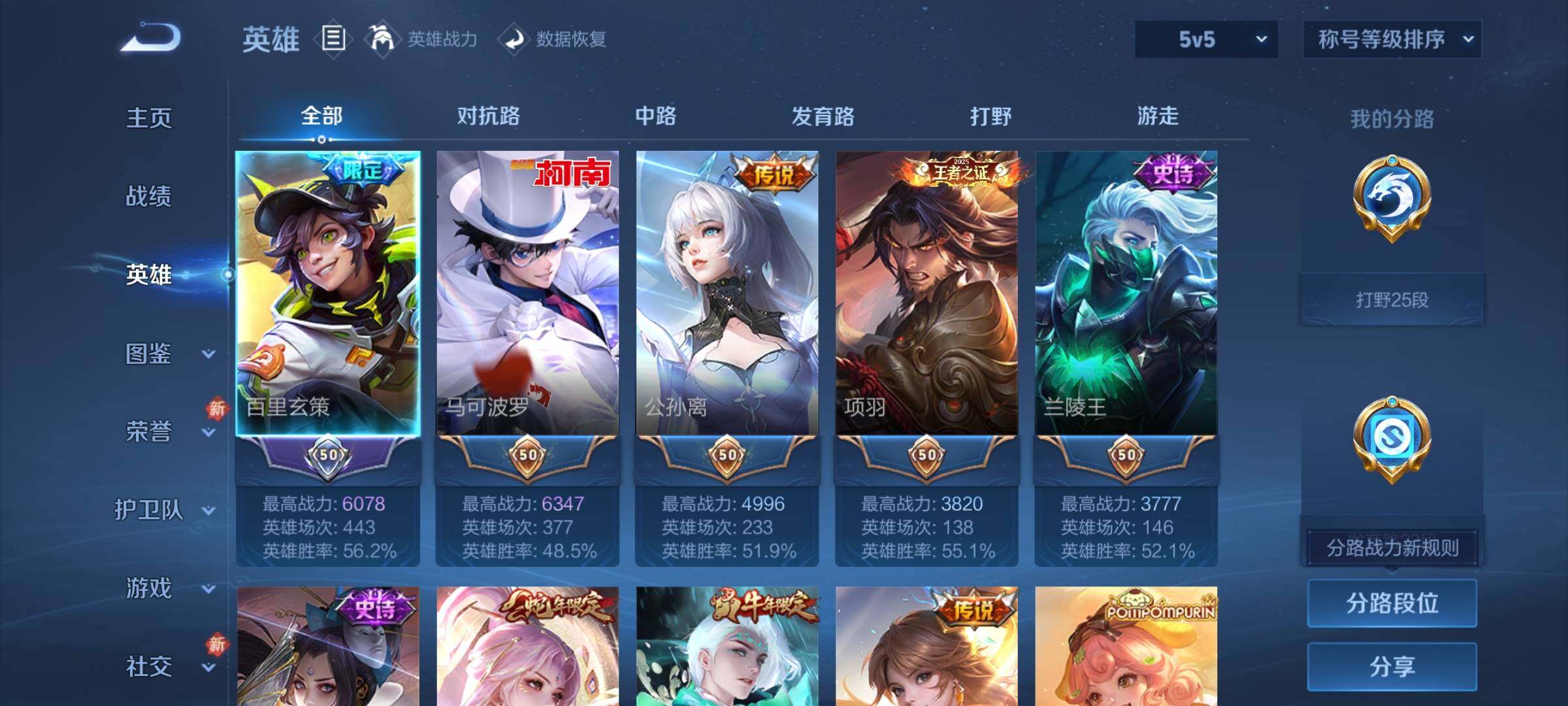 WZCMW4122883王者荣耀账号详情图3