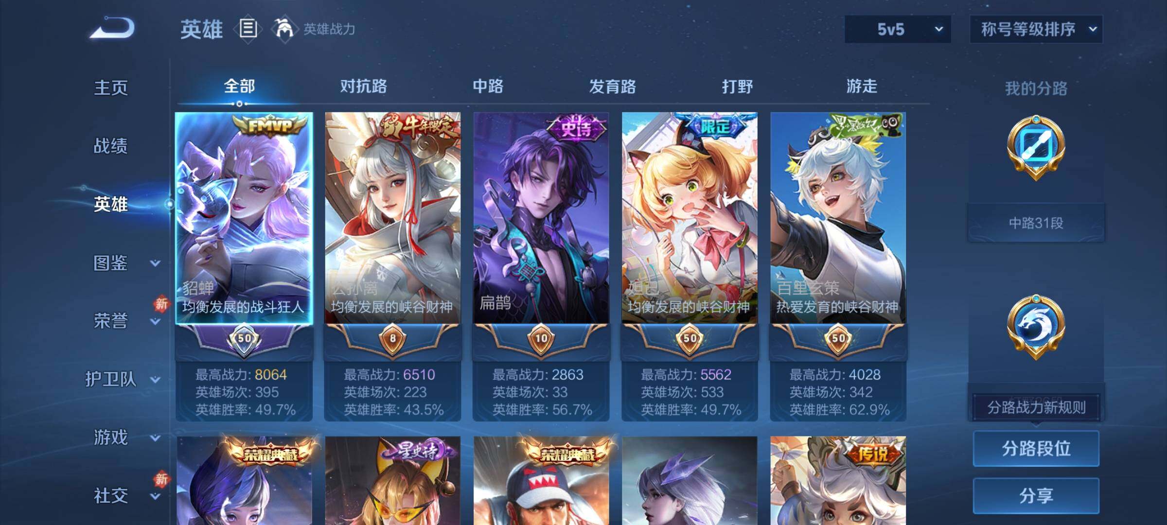 WZCMW4122746王者荣耀账号详情图3