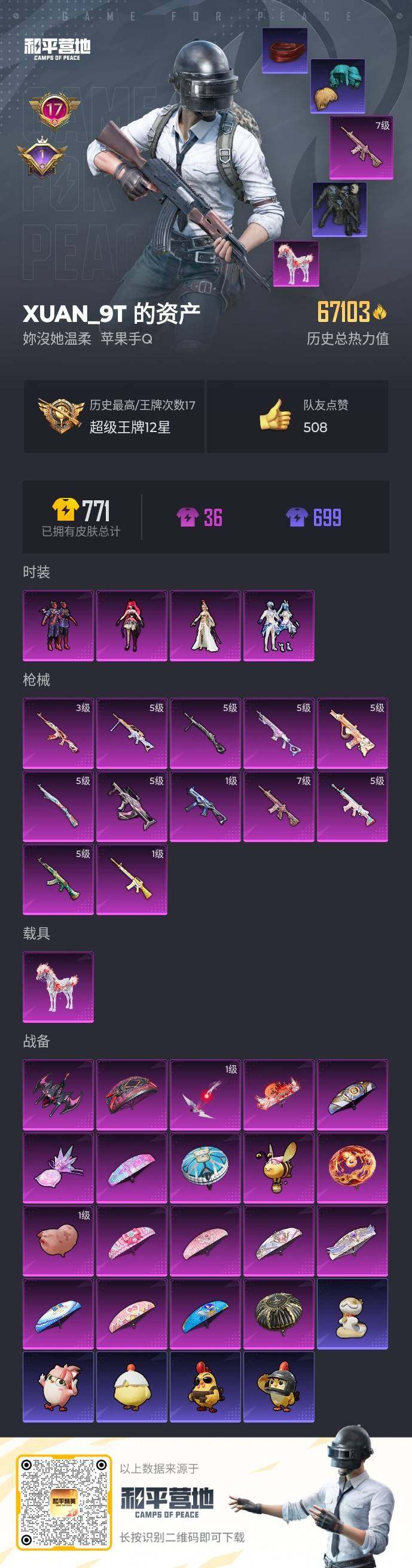 HPCMW466517和平精英账号详情图5