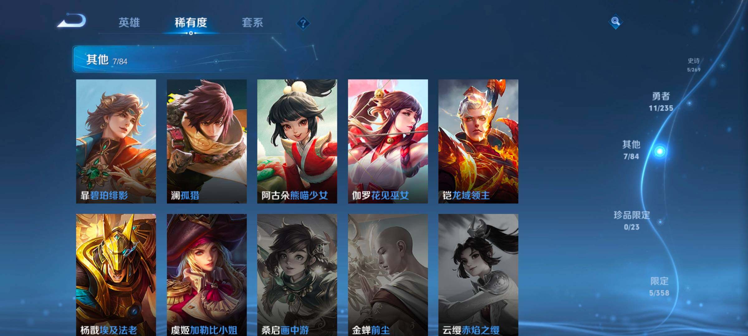 WZKG4127324王者荣耀账号详情图17