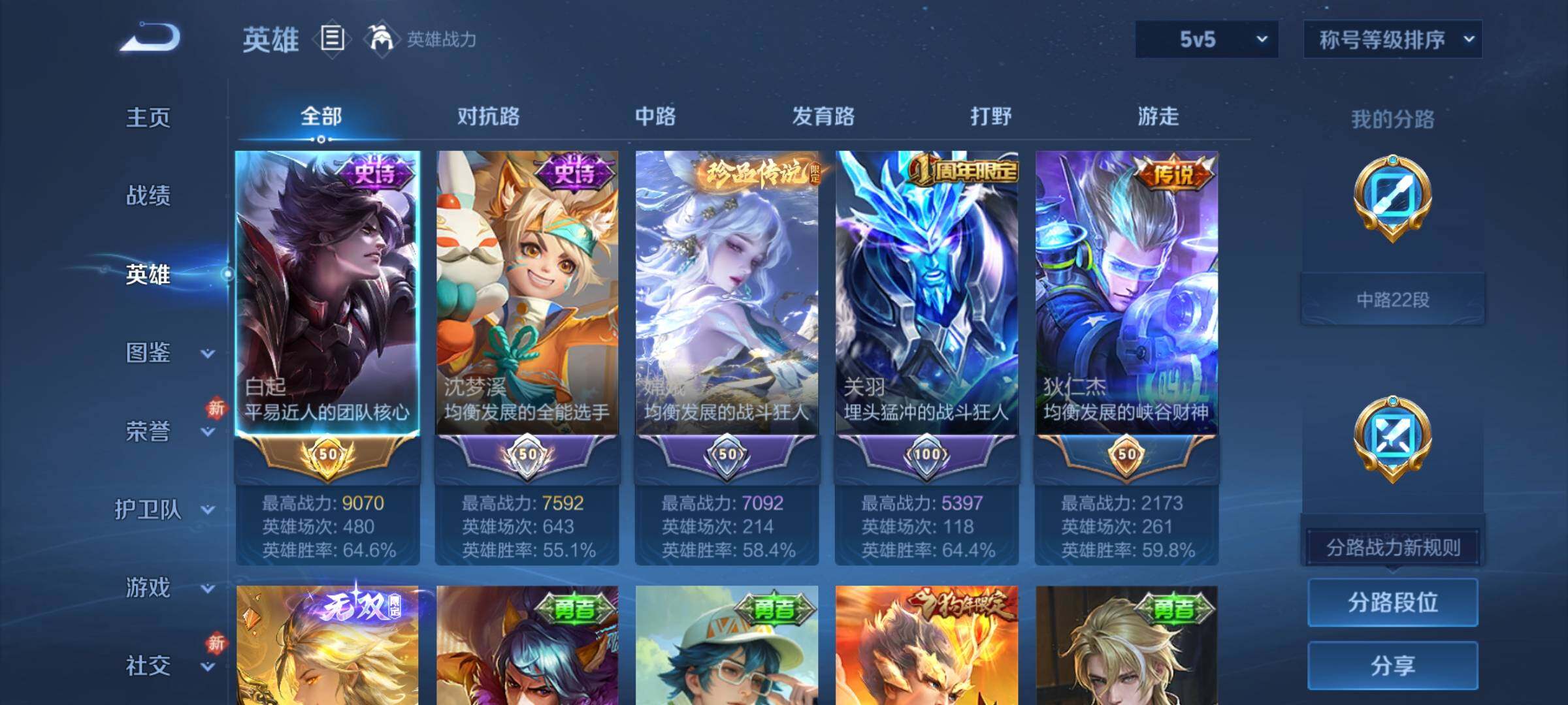 WZCMW4123859王者荣耀账号详情图3