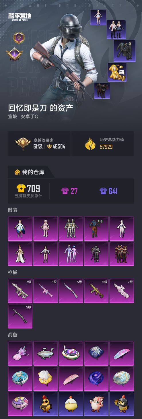 HPQM465236和平精英账号详情图6