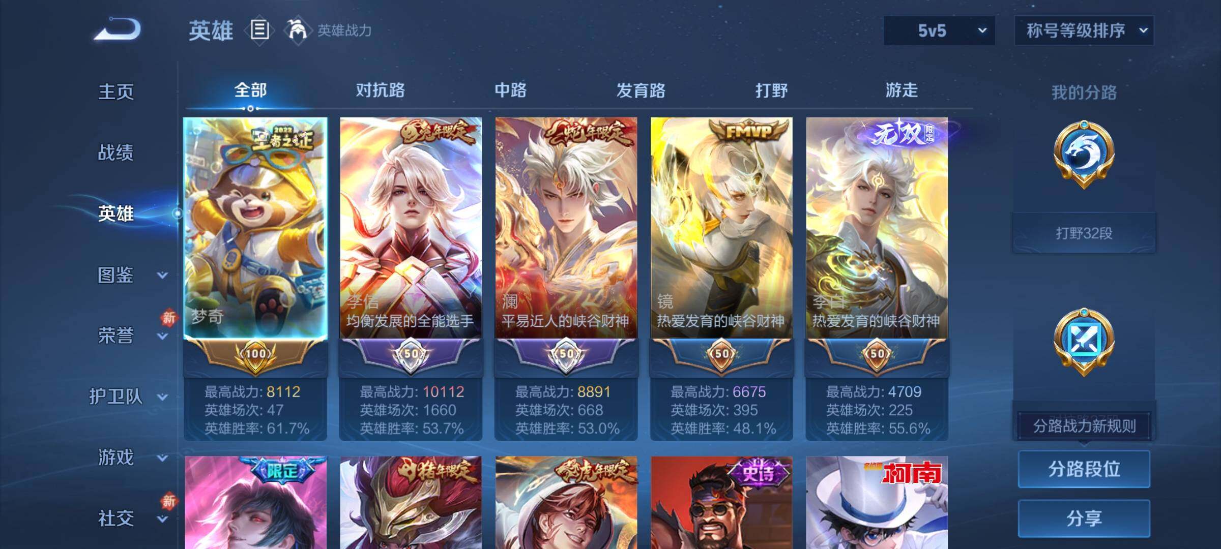 WZCMW4123829王者荣耀账号详情图3