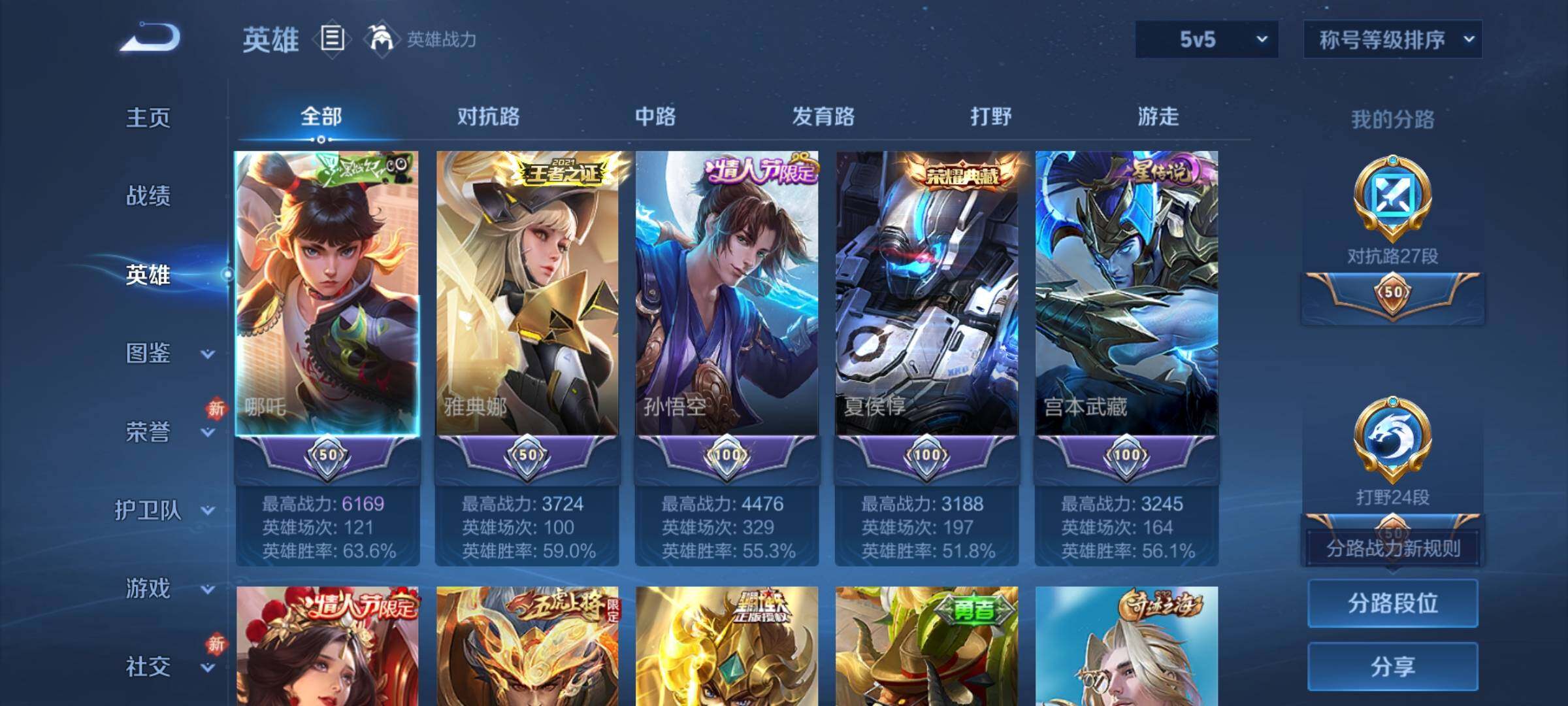 WZCMW4123442王者荣耀账号详情图3