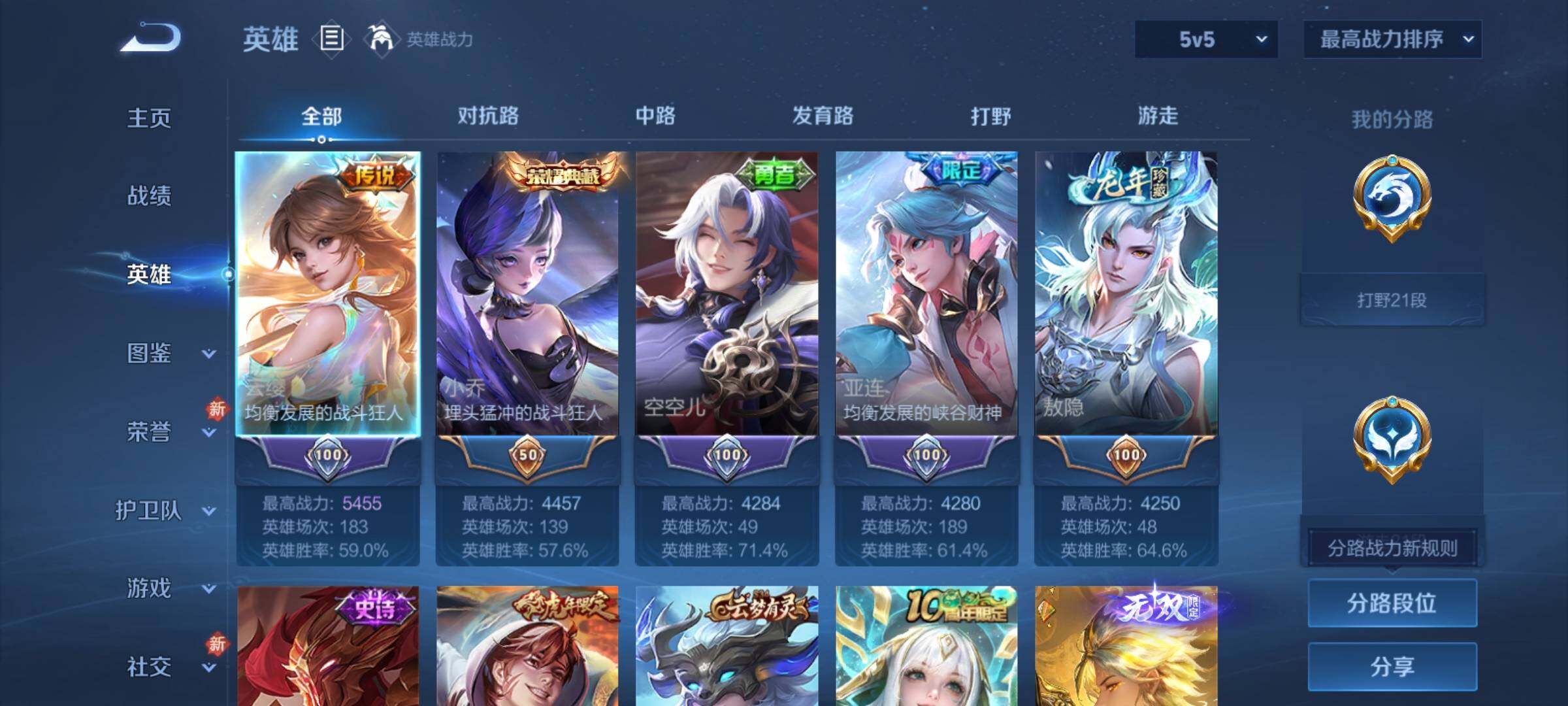 WZCMY4125251王者荣耀账号详情图3