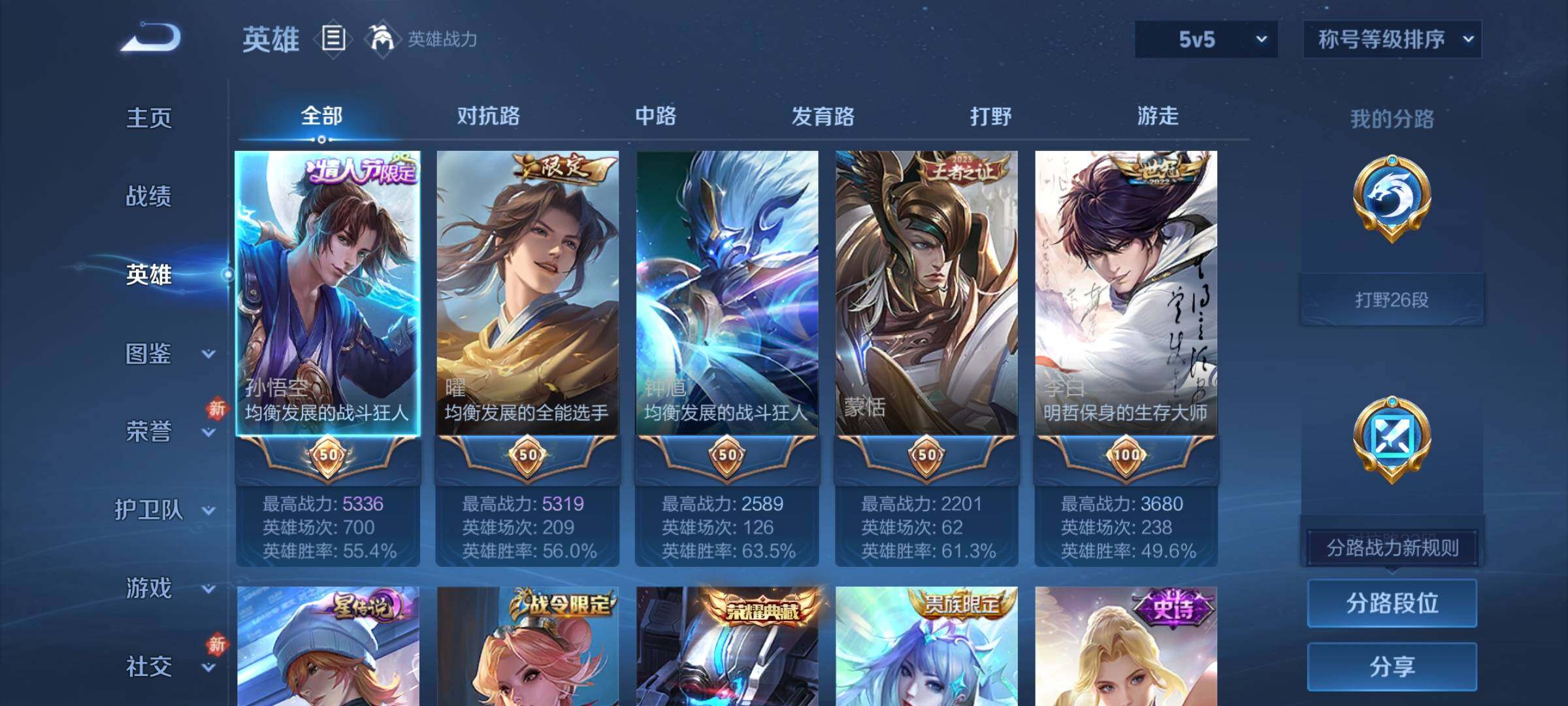 WZCMW4123861王者荣耀账号详情图3