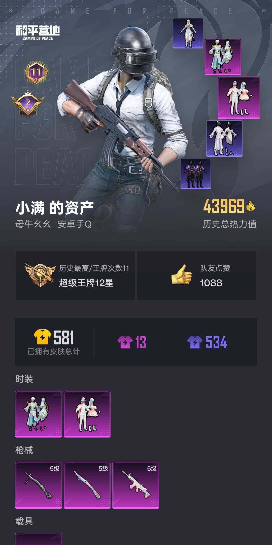 HPLE466201和平精英账号详情图5