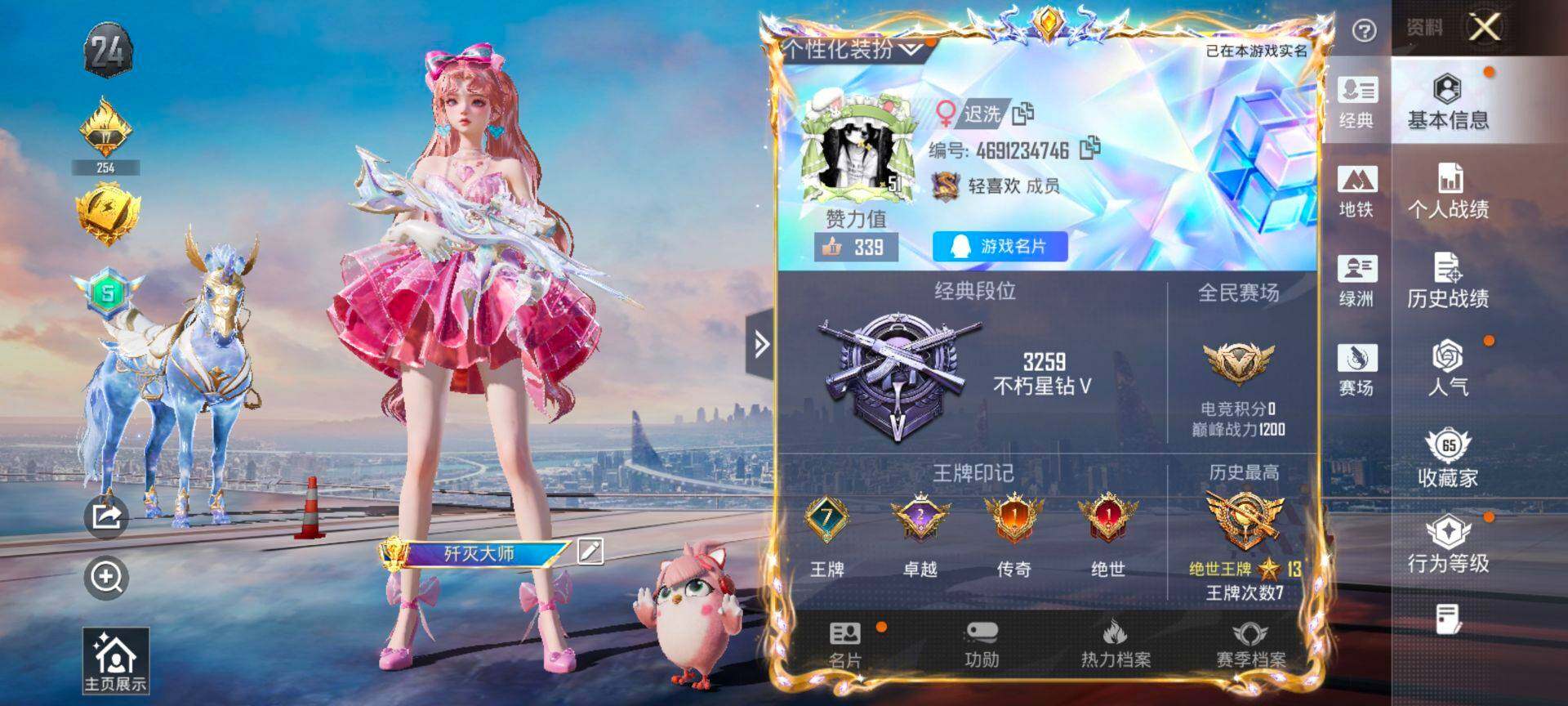 HPCMW470261和平精英账号详情图2