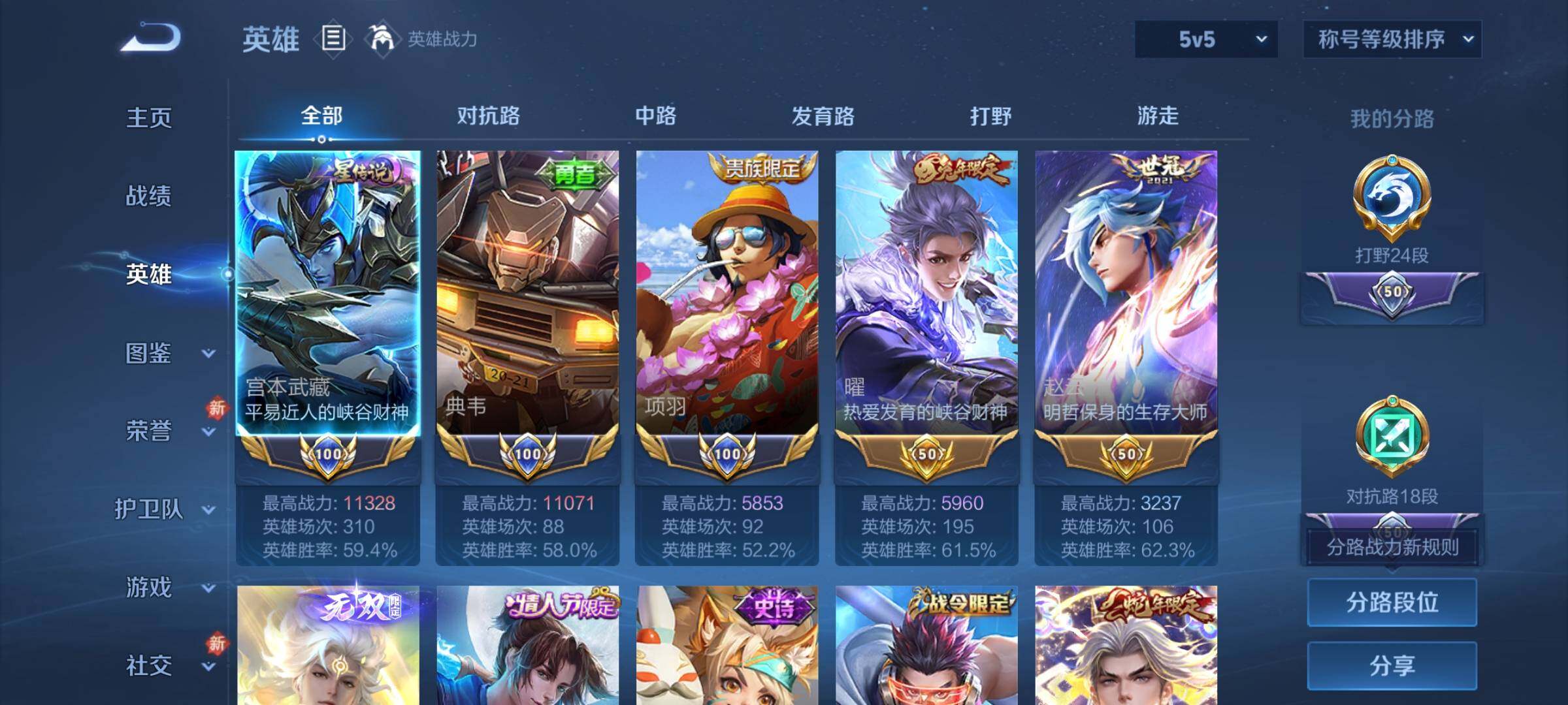 WZCMW4123811王者荣耀账号详情图3