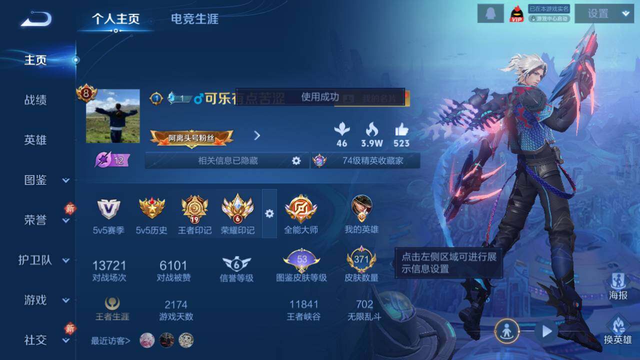 WZ034124095王者荣耀账号详情图8