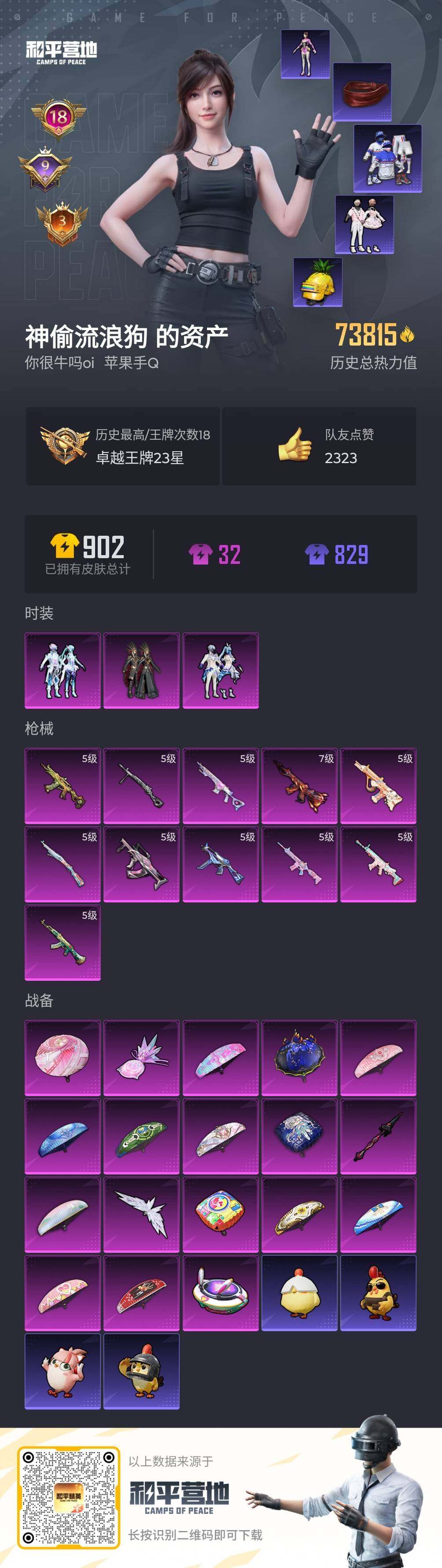 HPQM466134和平精英账号详情图8