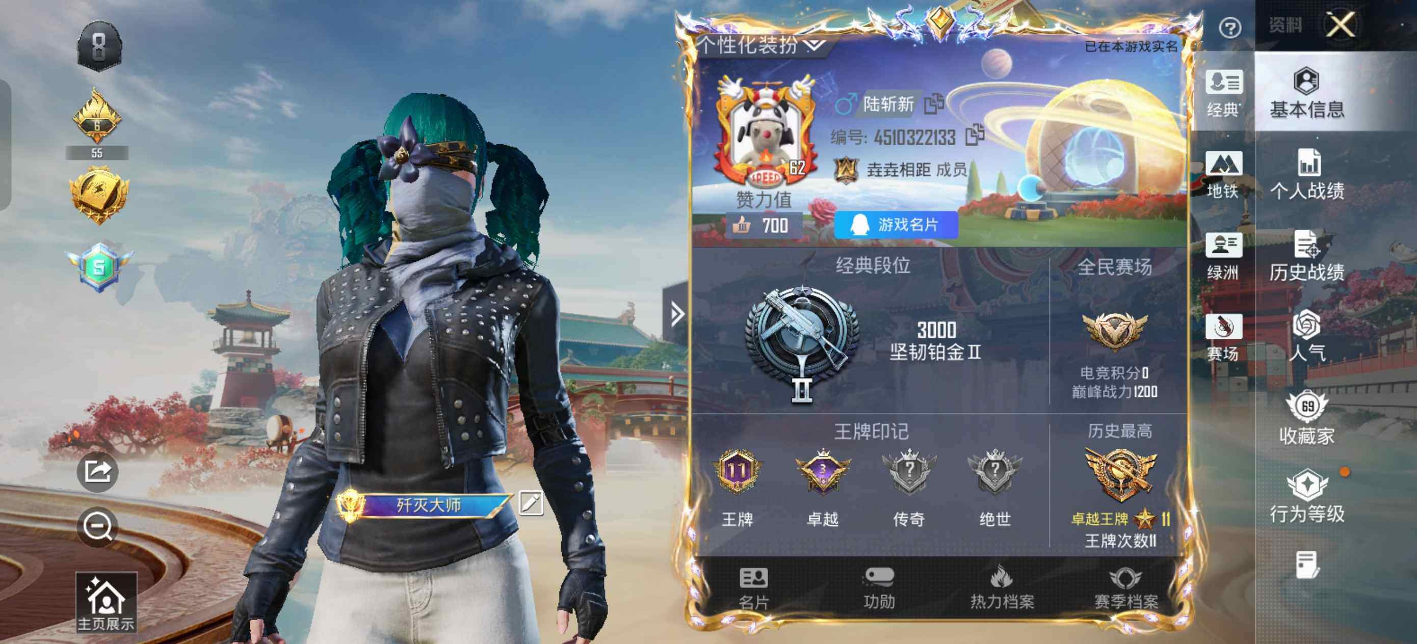 HPLX469435和平精英账号详情图3