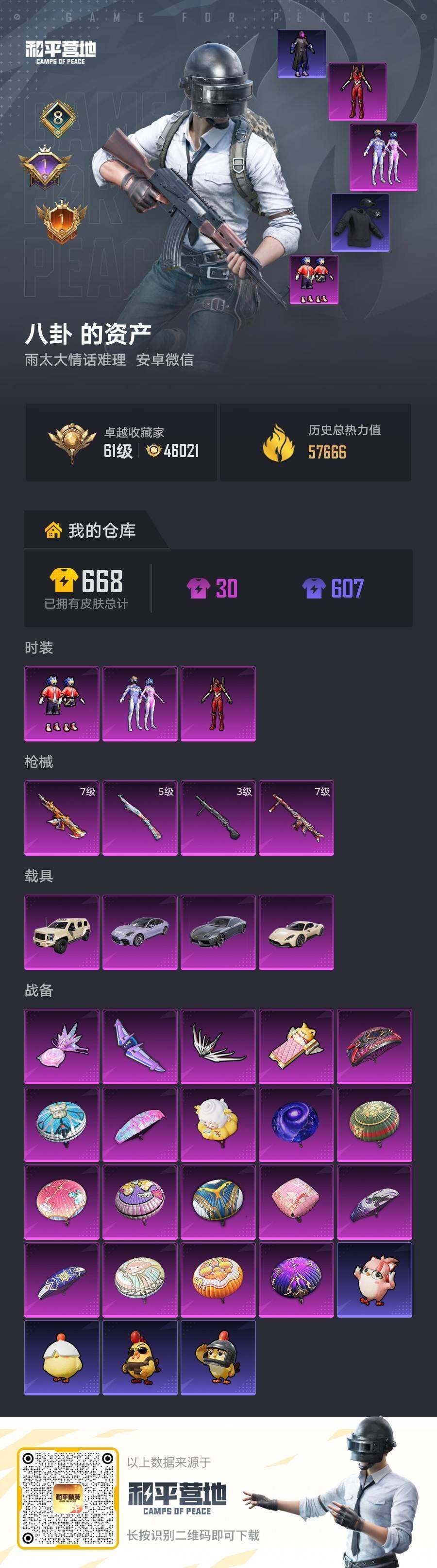 HPCMW484818和平精英账号详情图7