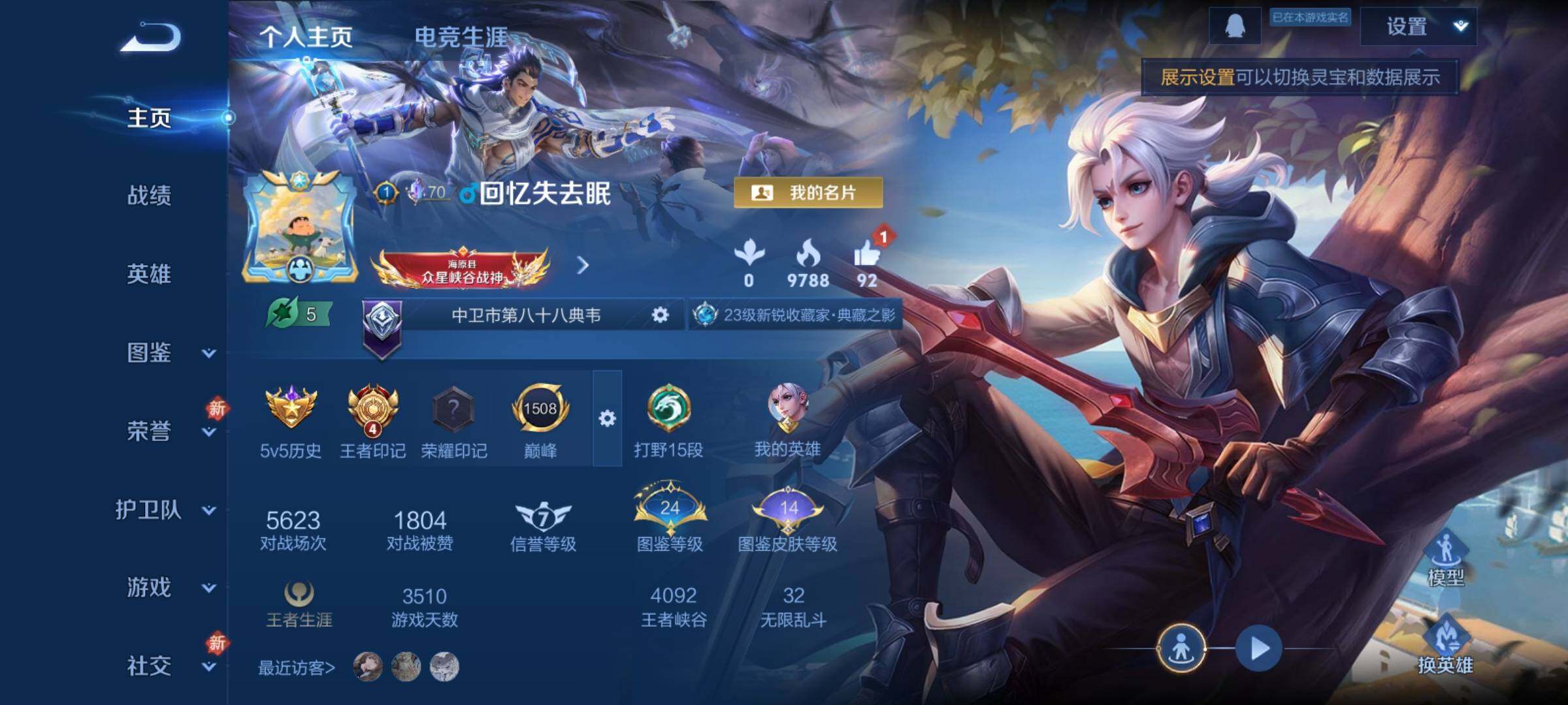 WZCMY4125254王者荣耀账号详情图2