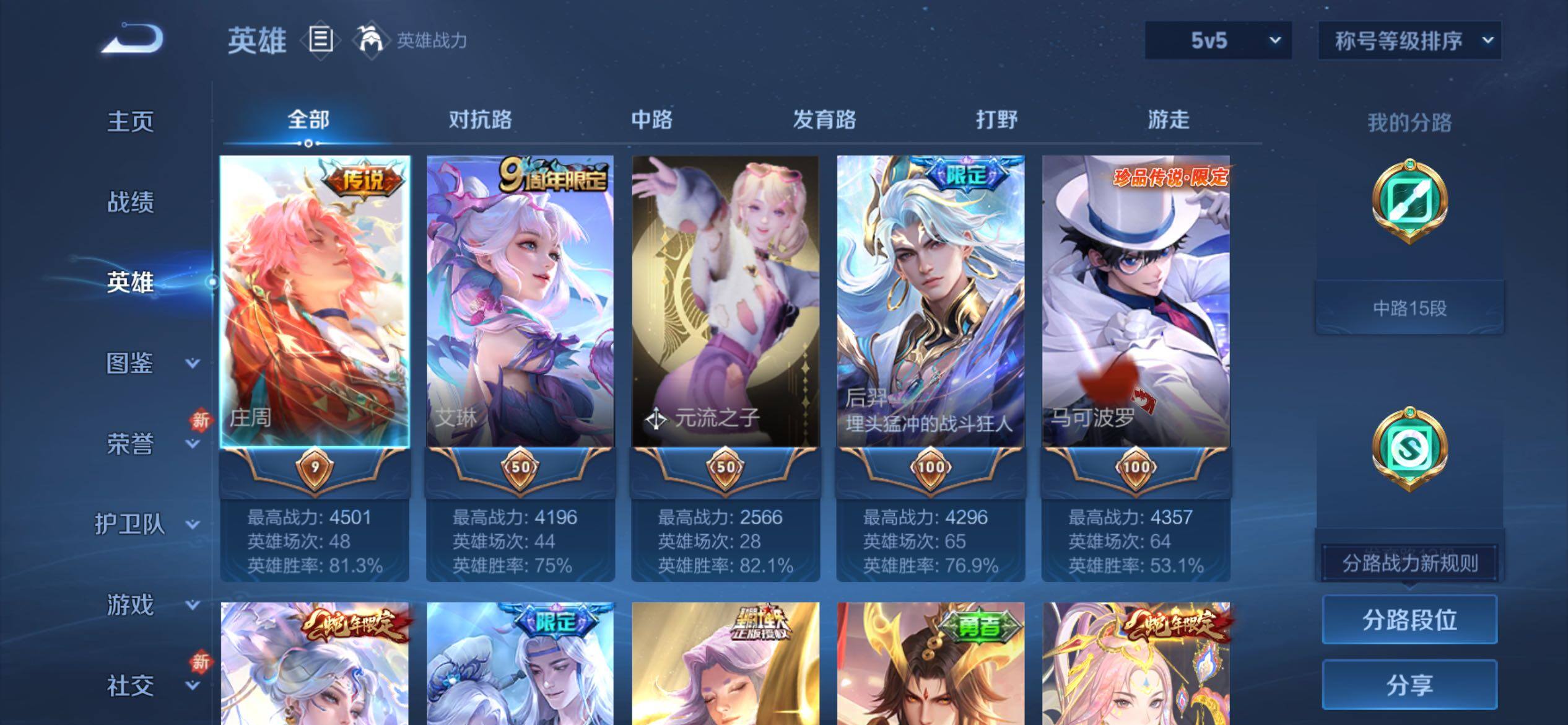 WZCMY4131171王者荣耀账号详情图3