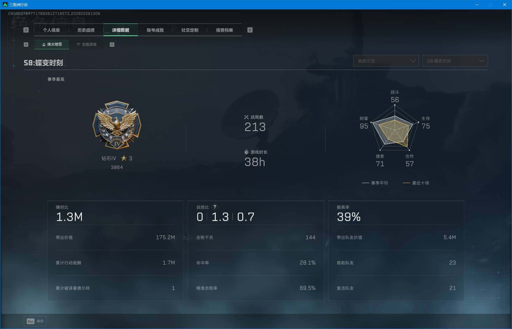 SJZQM435216三角洲行动账号详情图8