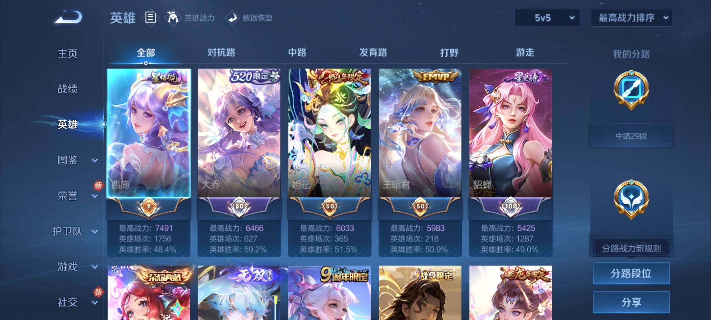 WZCMY4125875王者荣耀账号详情图3