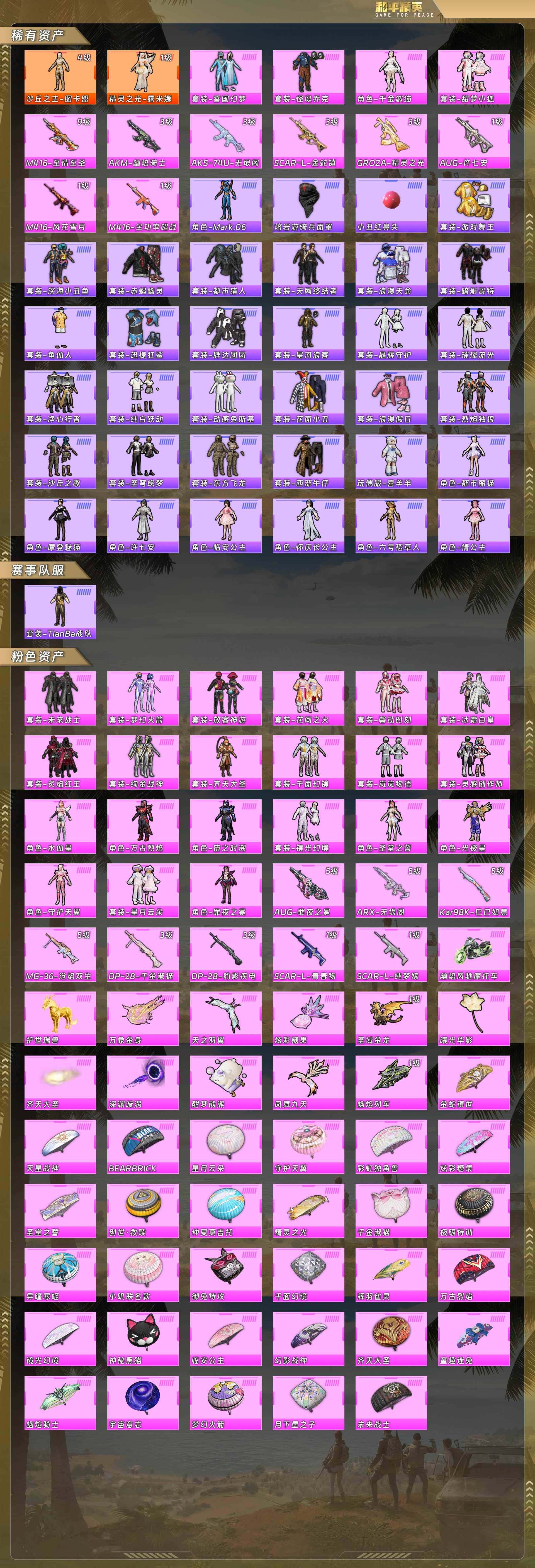 HPQM4116554和平精英账号详情图5