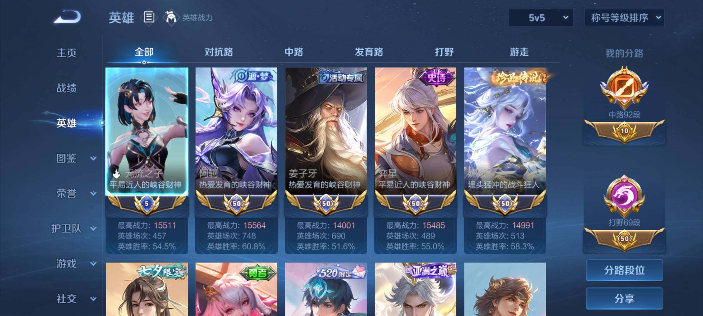 WZCMW4129973王者荣耀账号详情图2