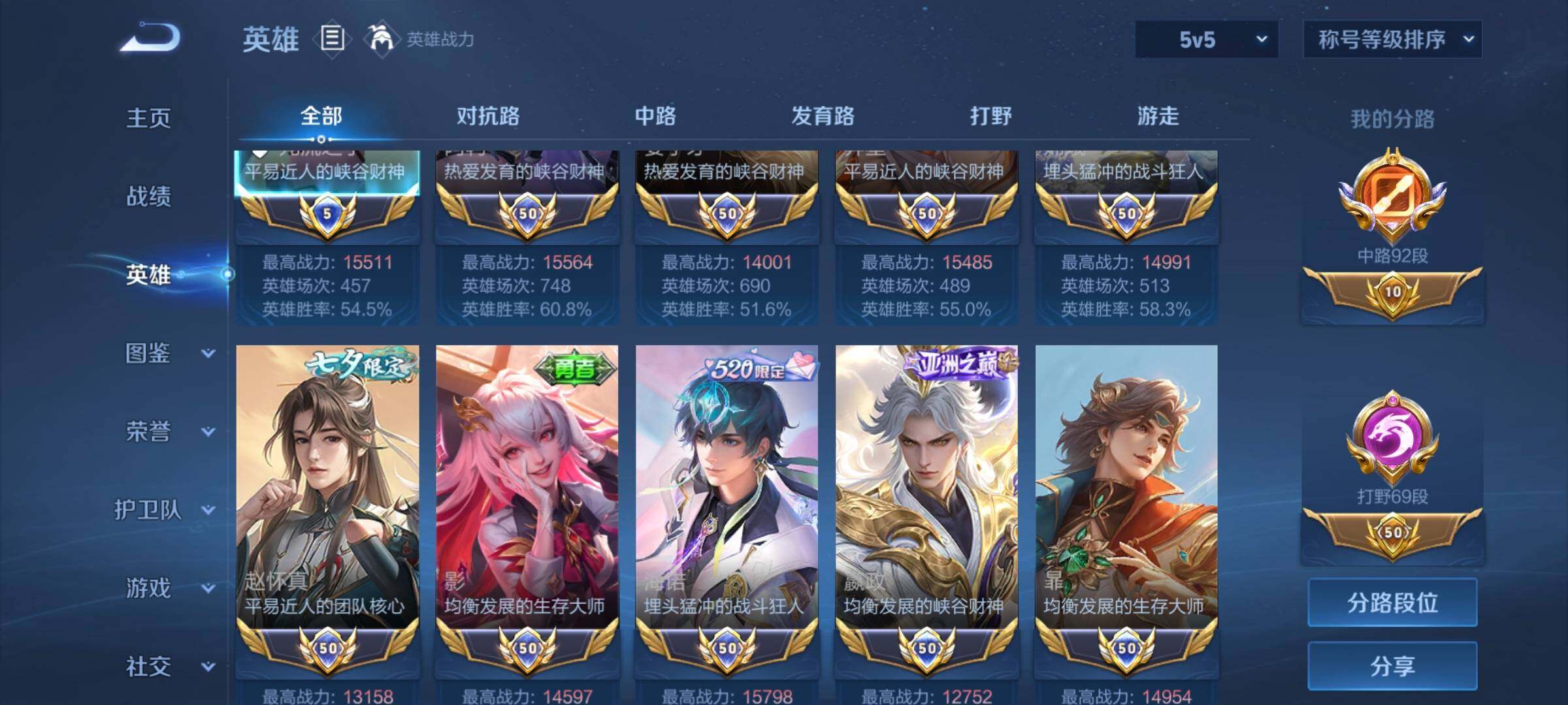 WZCMW4129973王者荣耀账号详情图3