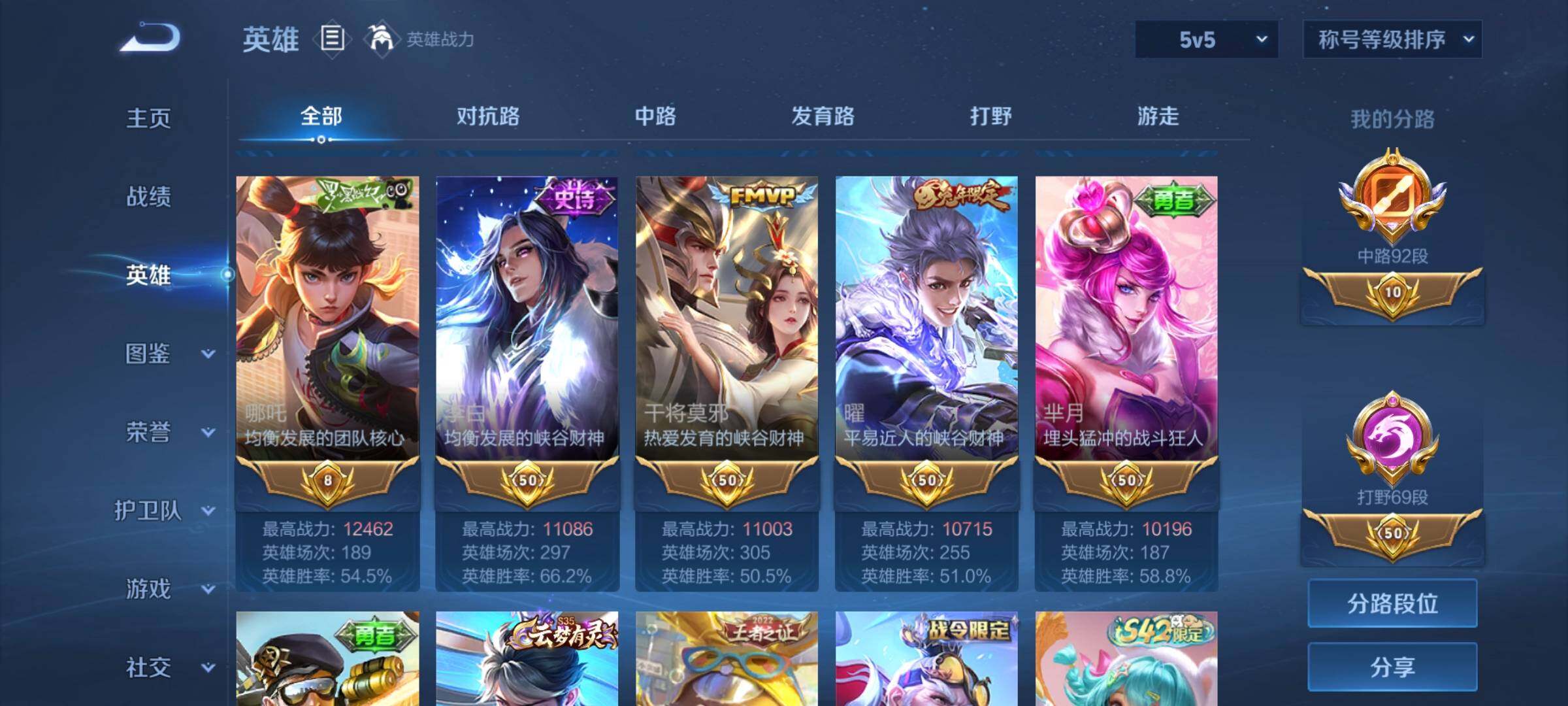 WZCMW4129973王者荣耀账号详情图6