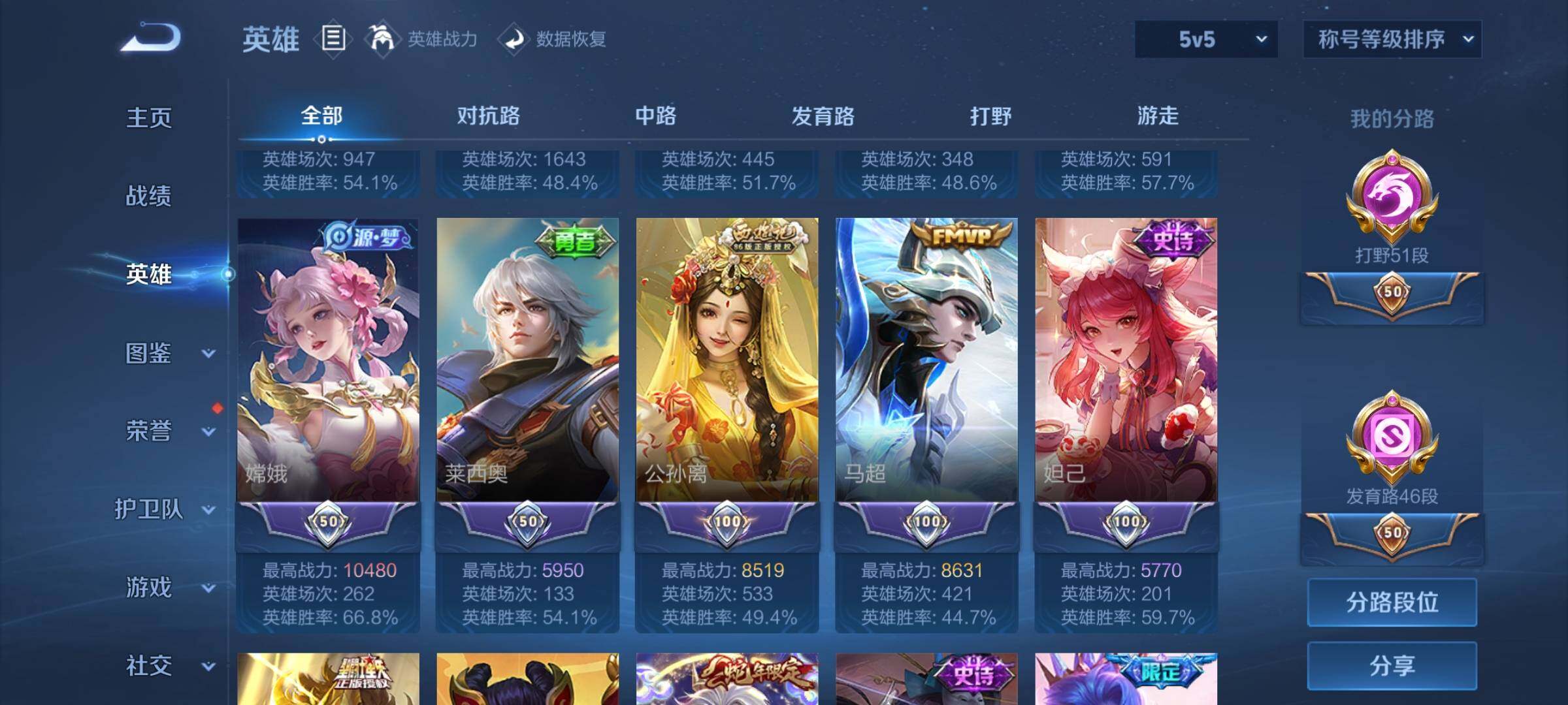 WZCMY4131148王者荣耀账号详情图4