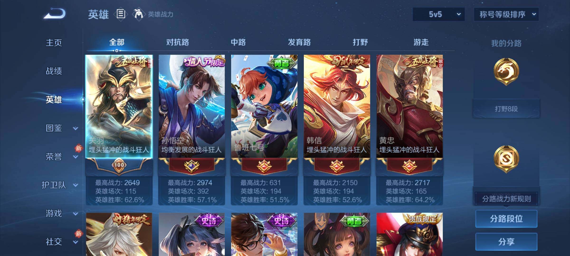 WZCMW4139417王者荣耀账号详情图3