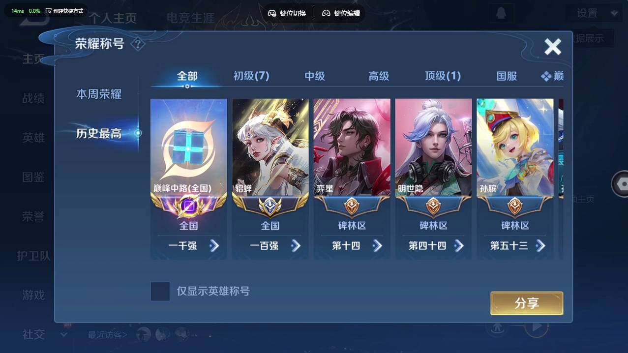 WZCMW4127616王者荣耀账号详情图13