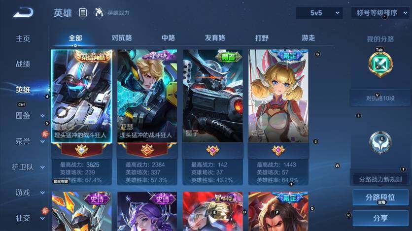 WZLX4130417王者荣耀账号详情图9