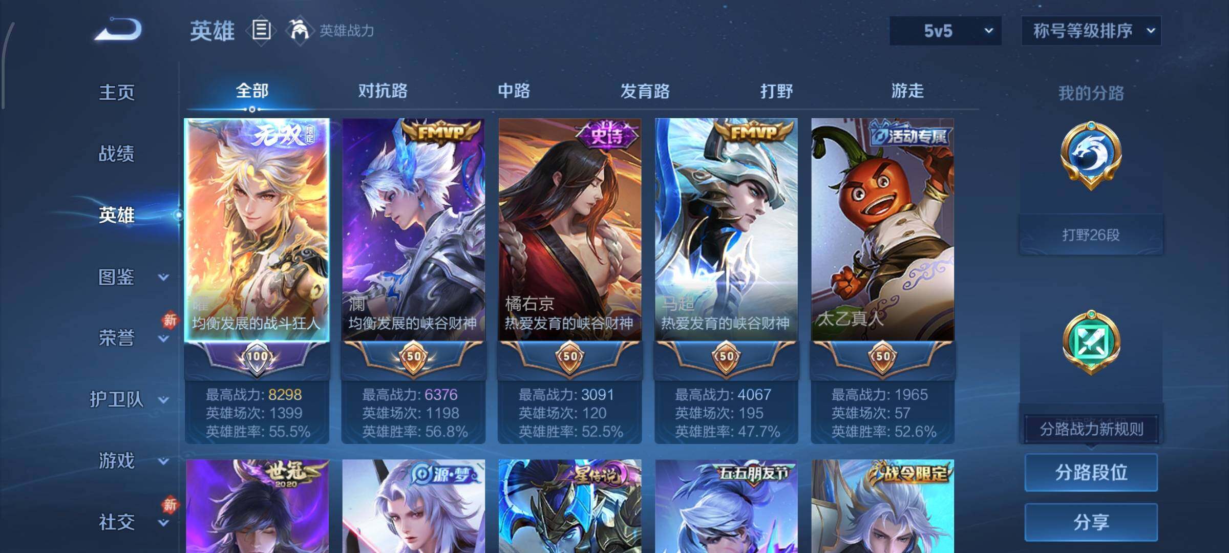 WZCMW4160308王者荣耀账号详情图3 WZCMW4160308王者荣耀账号详情图3