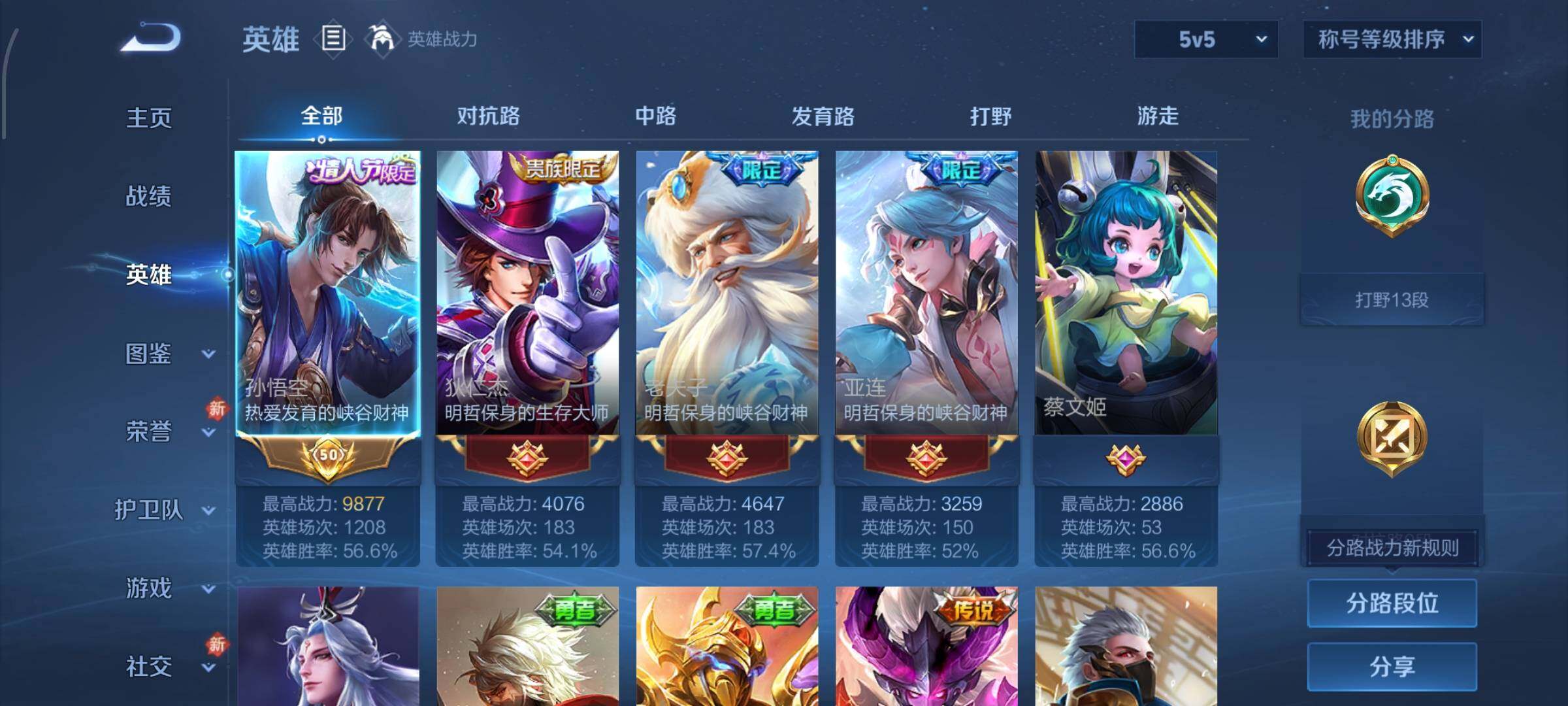 WZCMW4132152王者荣耀账号详情图3