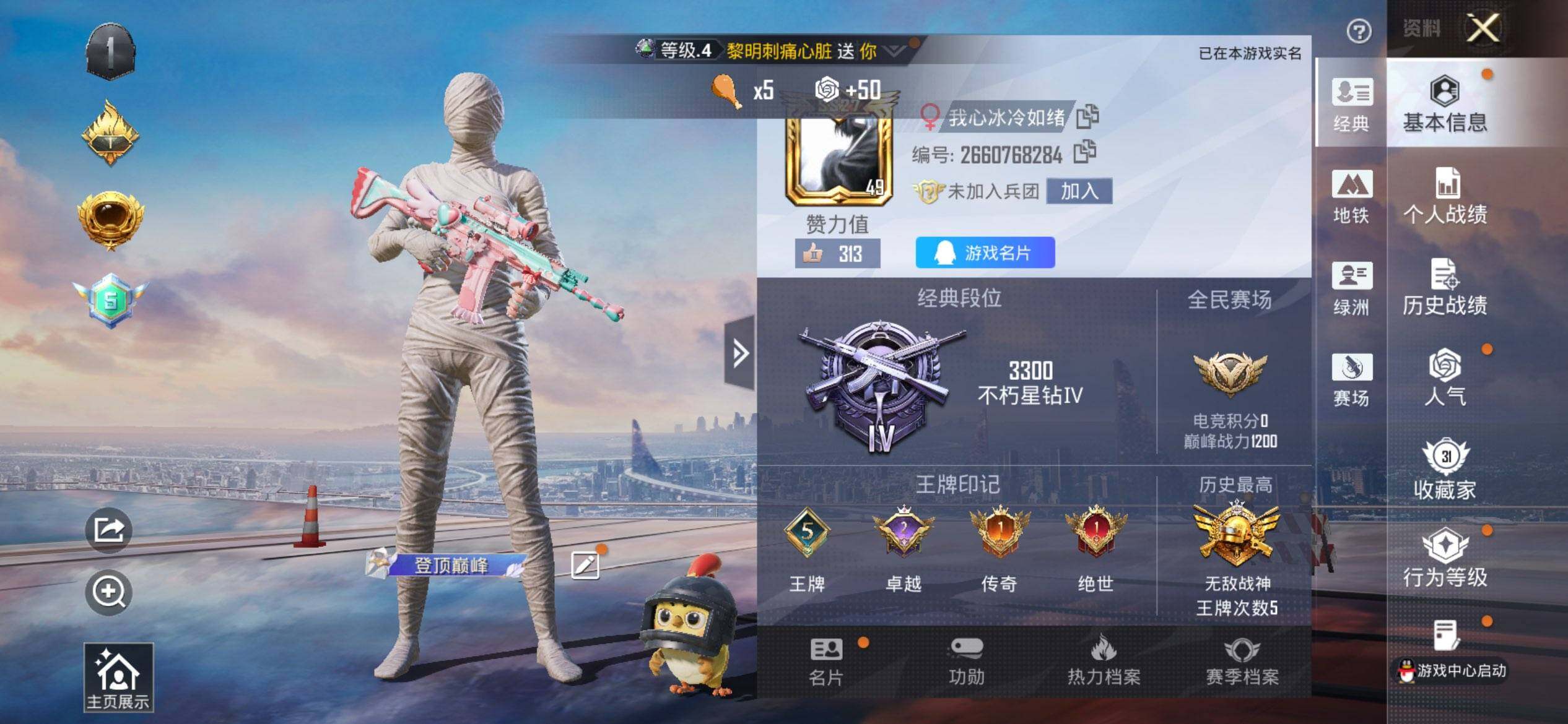 HPQM467832和平精英账号详情图3