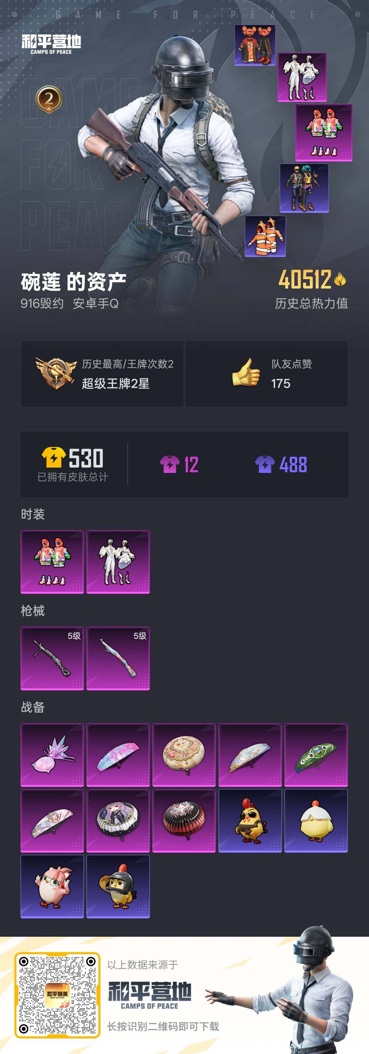 HPLE469408和平精英账号详情图2