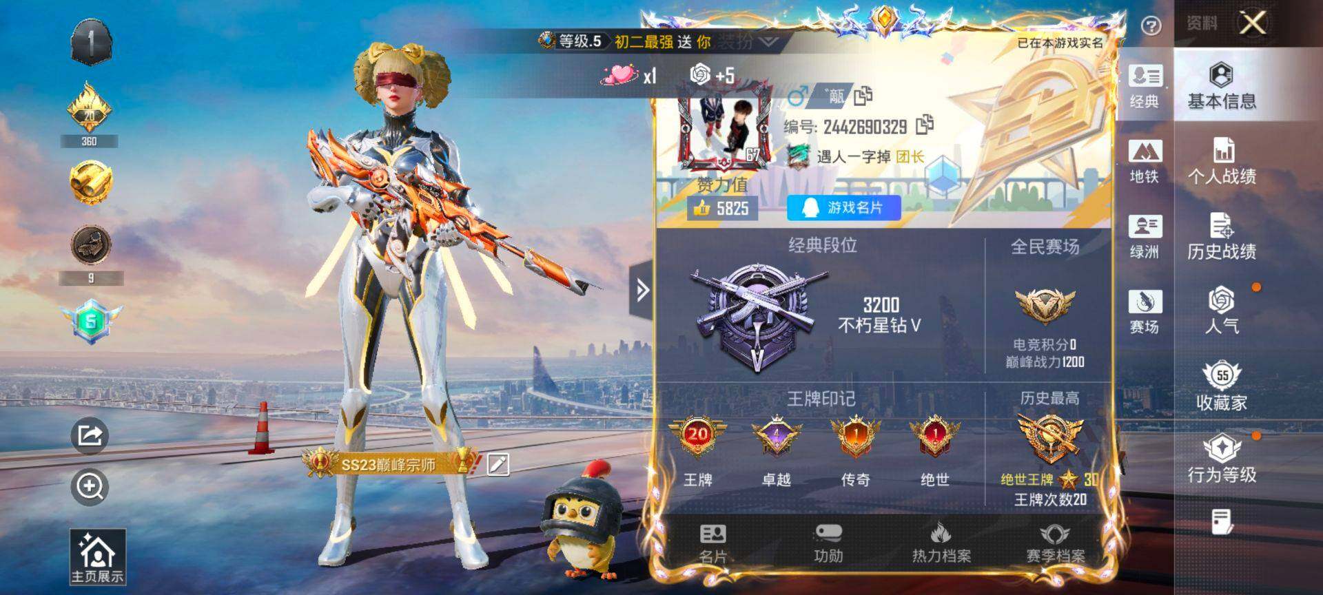 HPQM467889和平精英账号详情图3