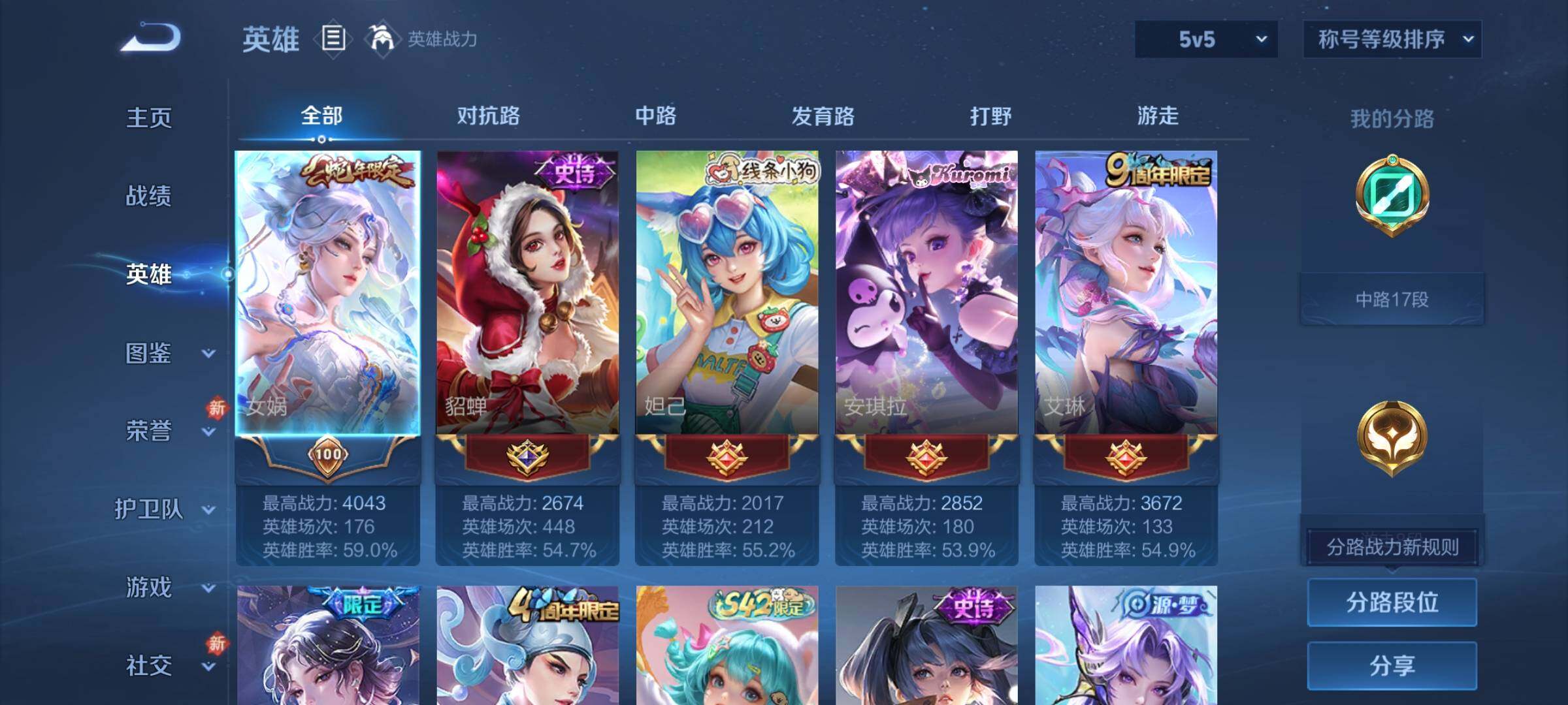 WZCMW4139420王者荣耀账号详情图3