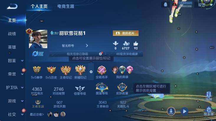 WZCMW4128759王者荣耀账号详情图7