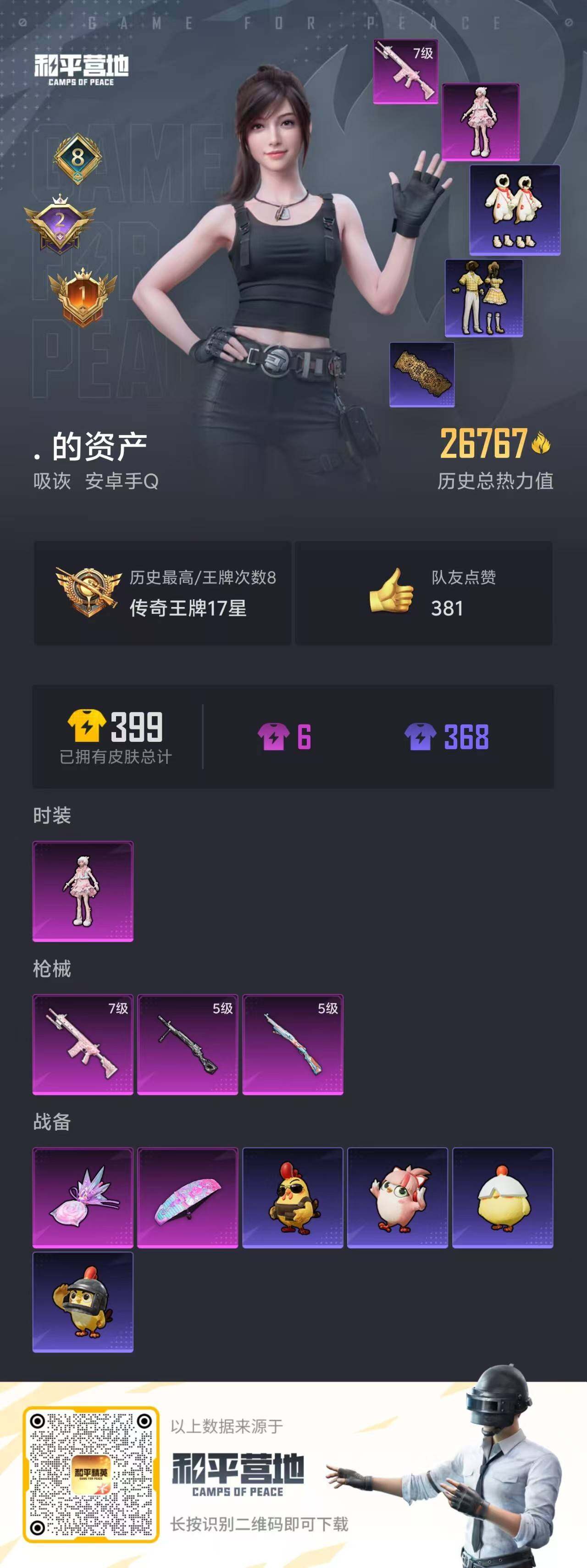 HPLE469383和平精英账号详情图4