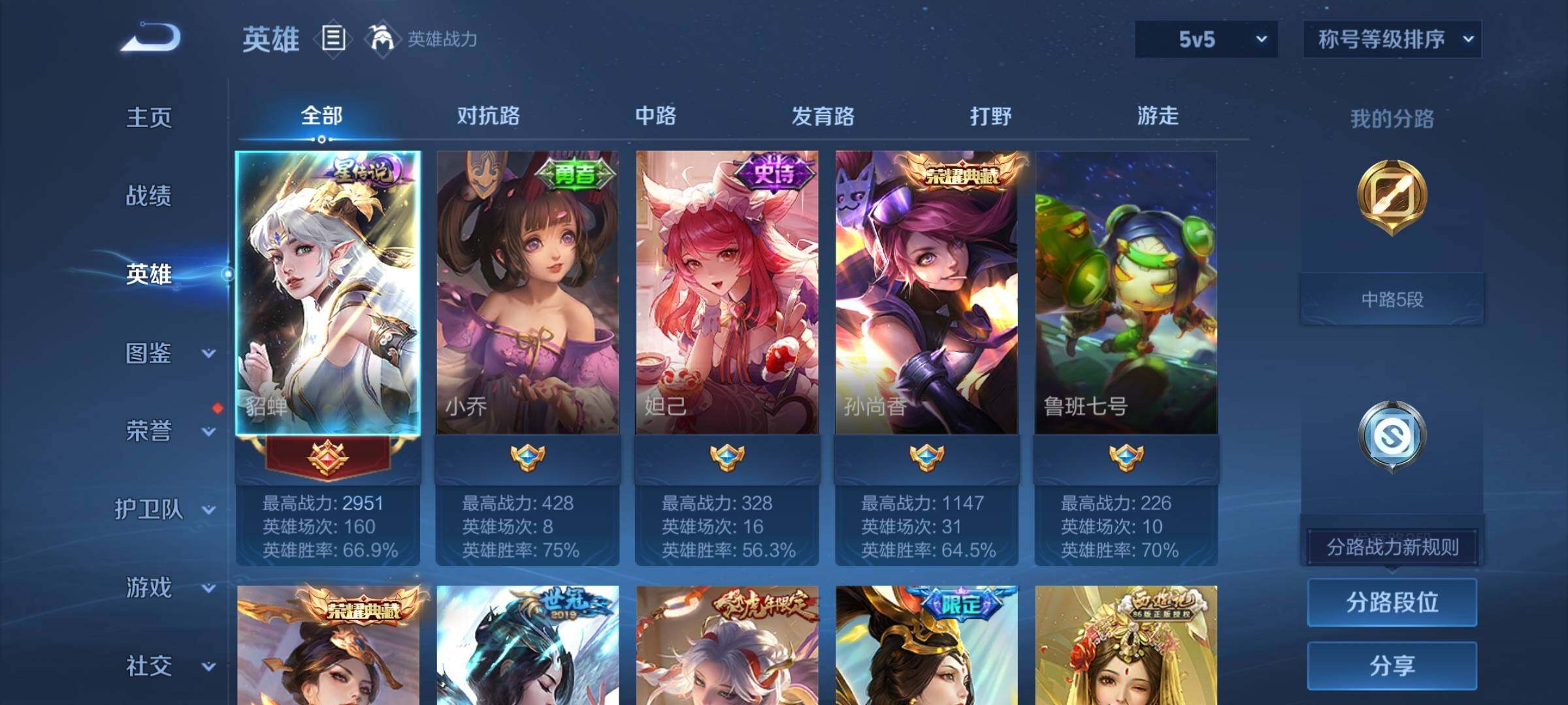 WZCMY4137184王者荣耀账号详情图5