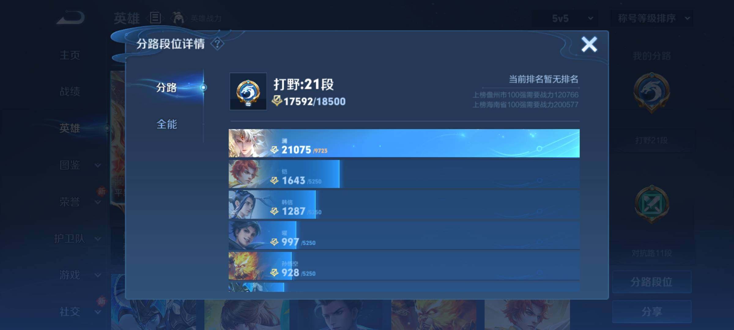 WZCMY4131068王者荣耀账号详情图4