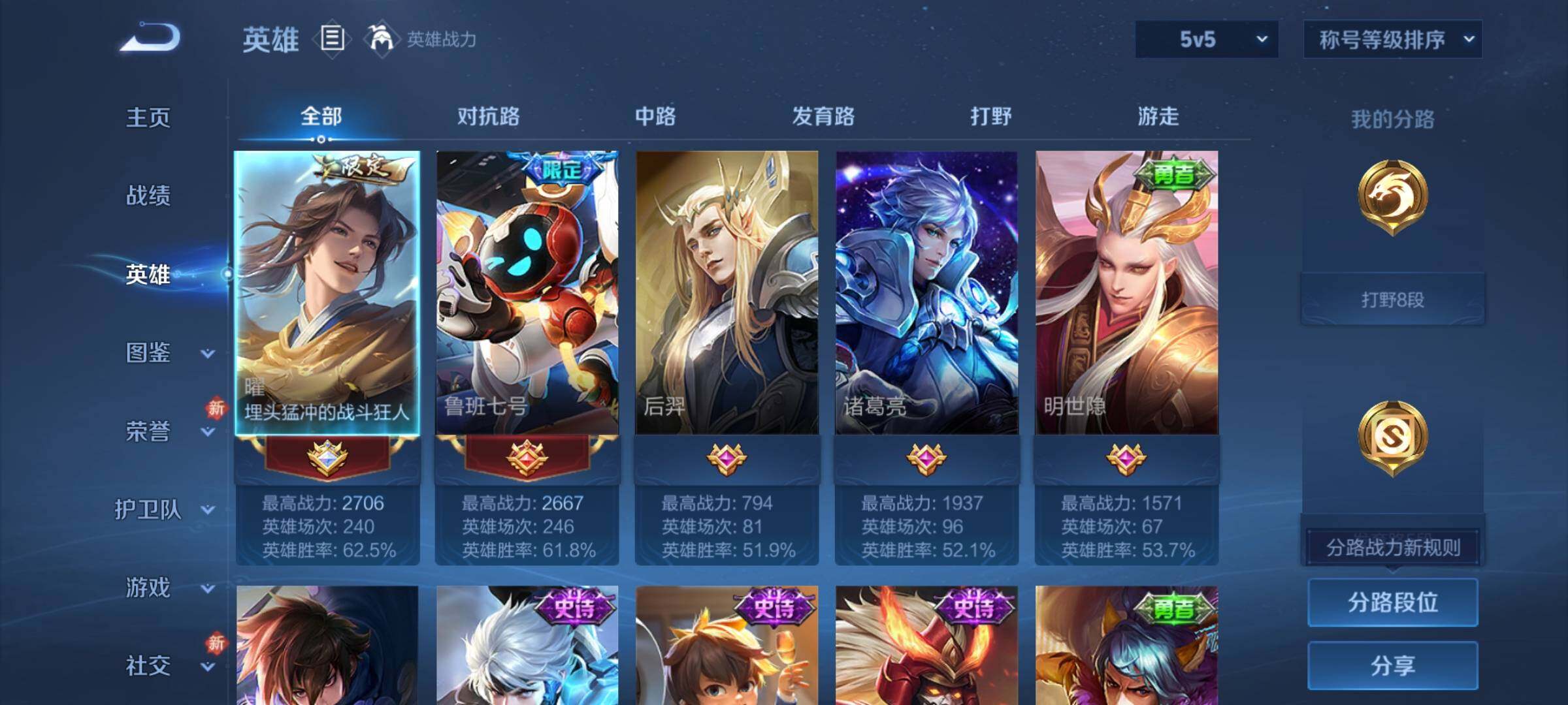 WZCMW4140448王者荣耀账号详情图3