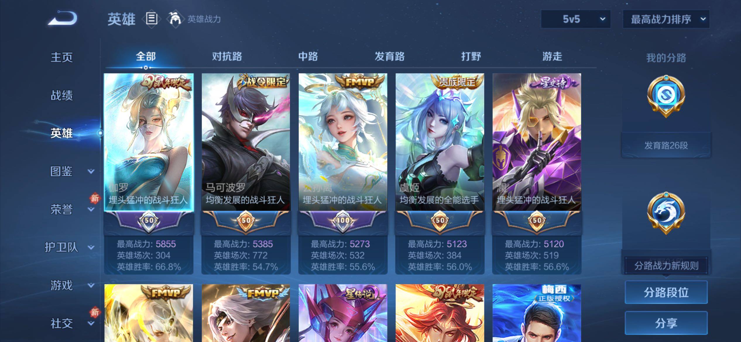 WZCMY4131061王者荣耀账号详情图3