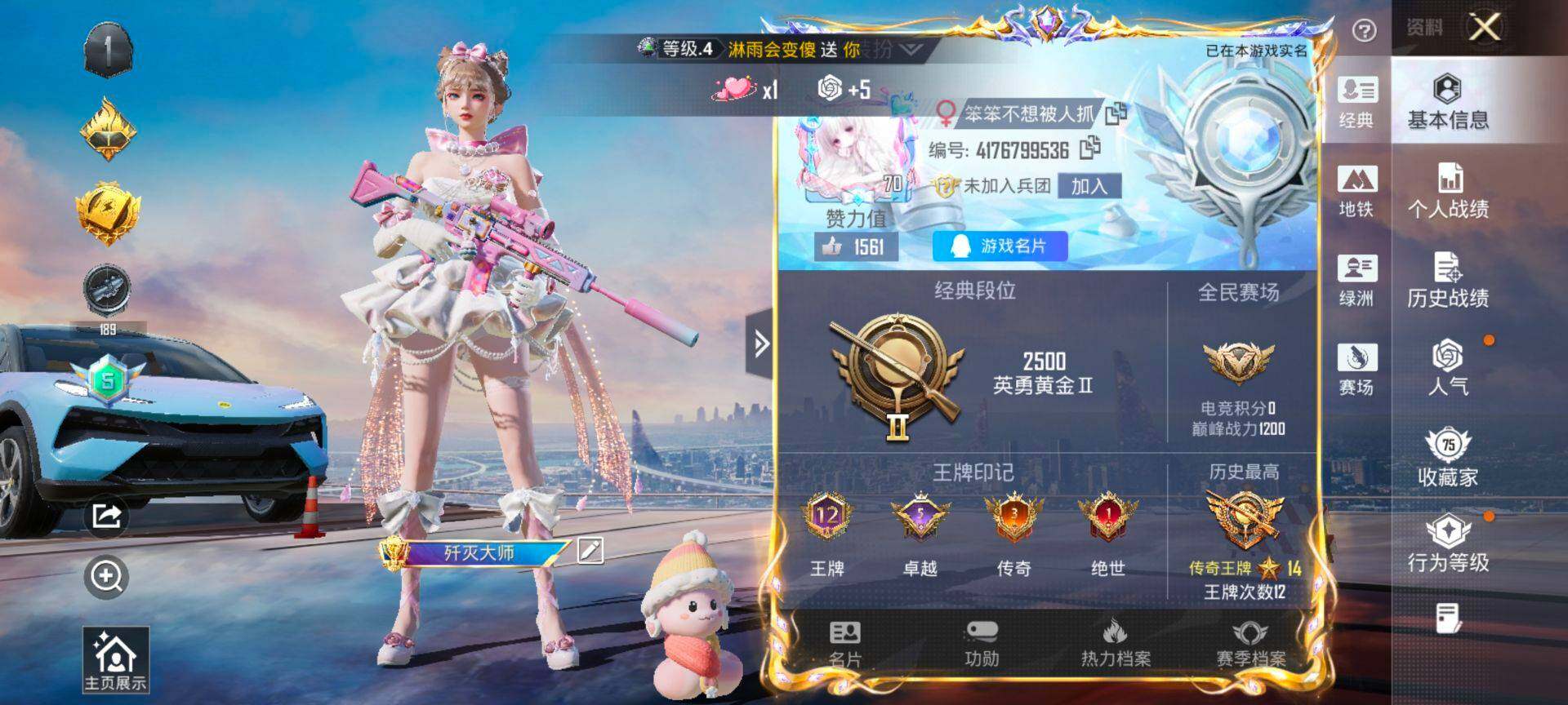 HPQM469348和平精英账号详情图3