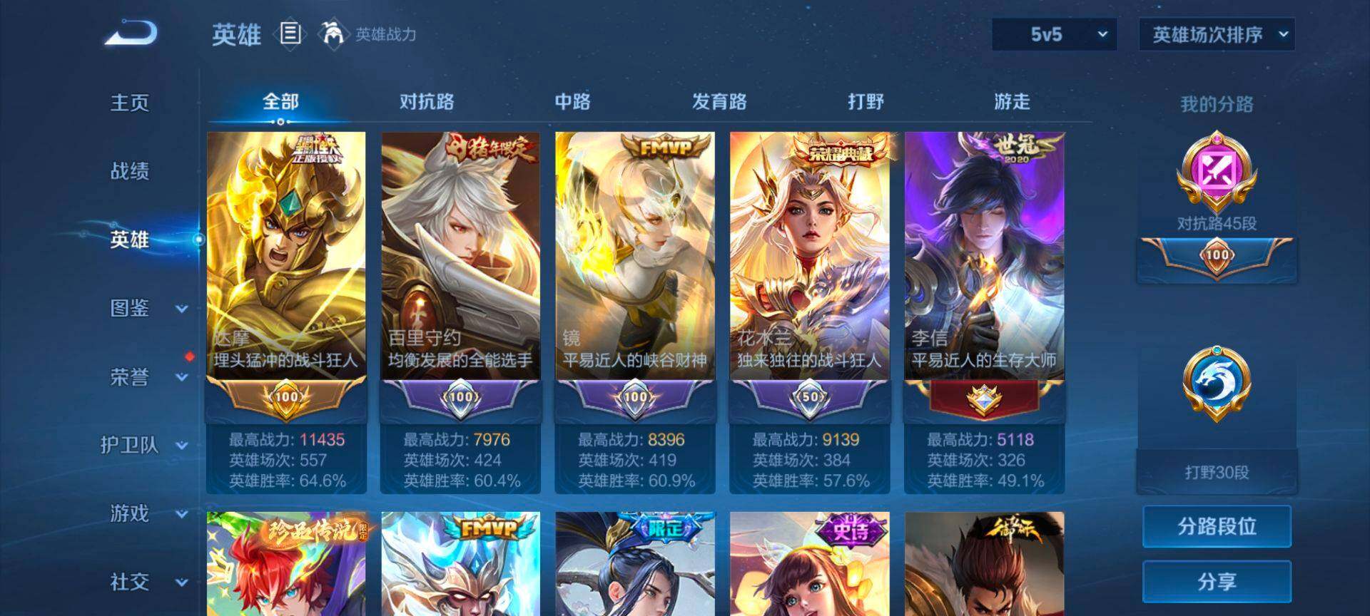 WZCMW4144597王者荣耀账号详情图3