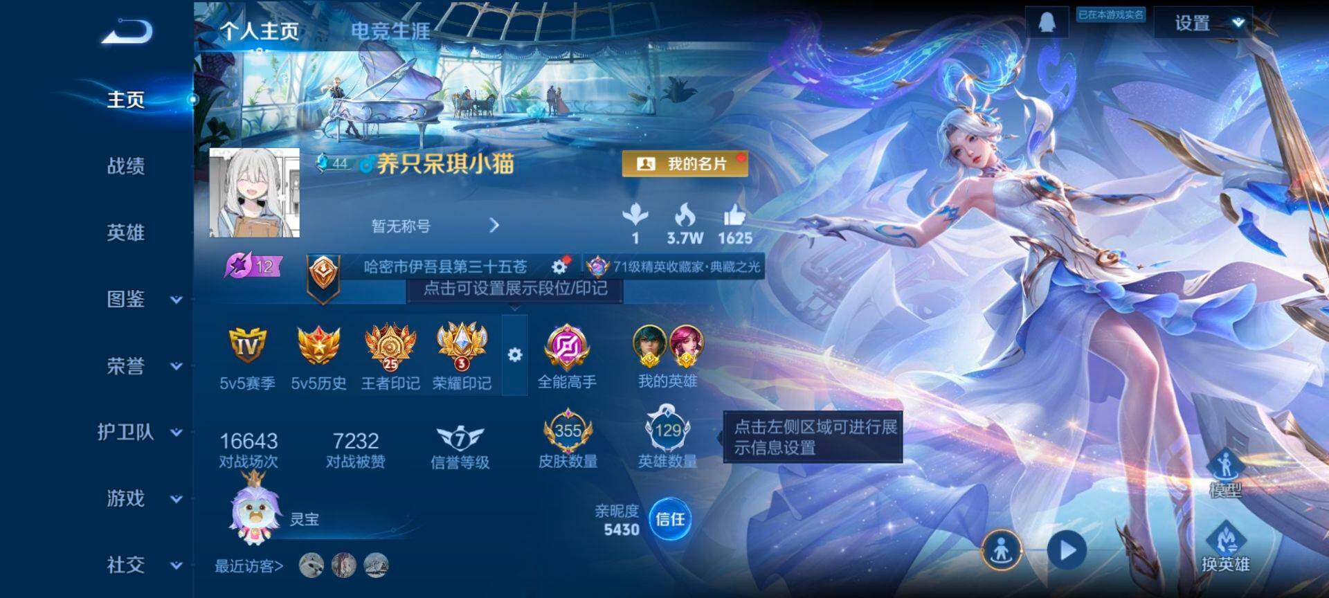 WZCMW4131177王者荣耀账号详情图2