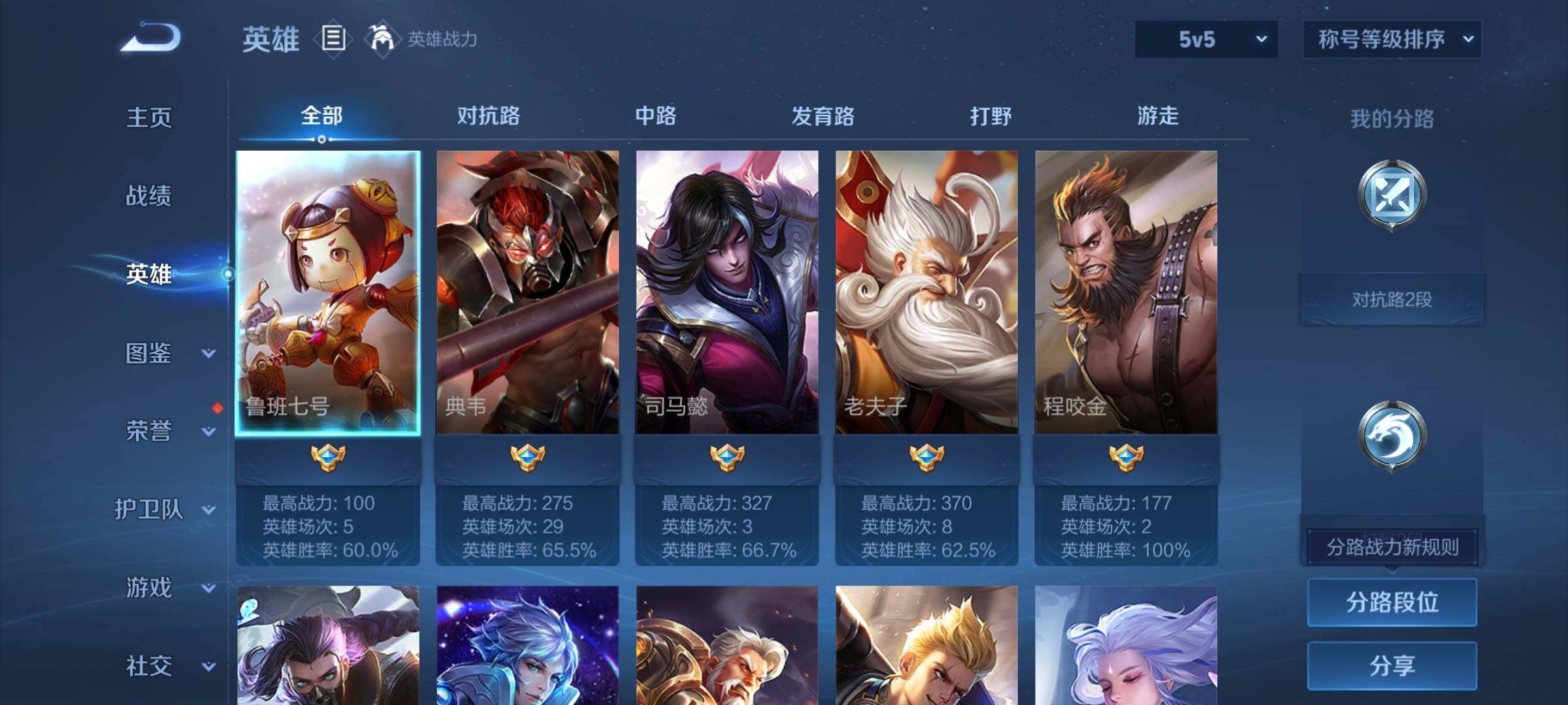 WZCMY4131156王者荣耀账号详情图5