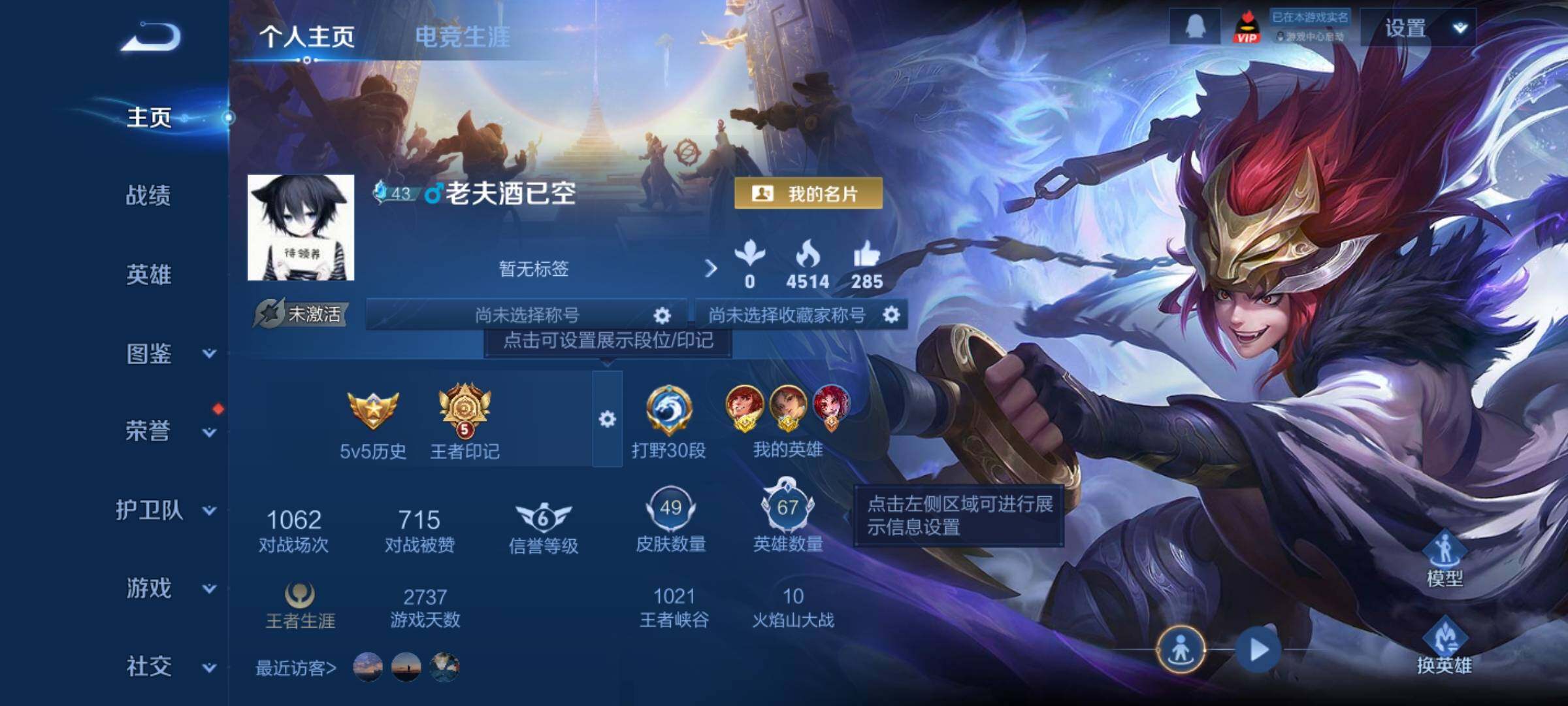 WZCMY4137166王者荣耀账号详情图2