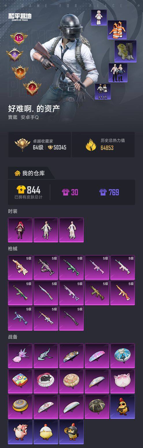 HPQM469742和平精英账号详情图6