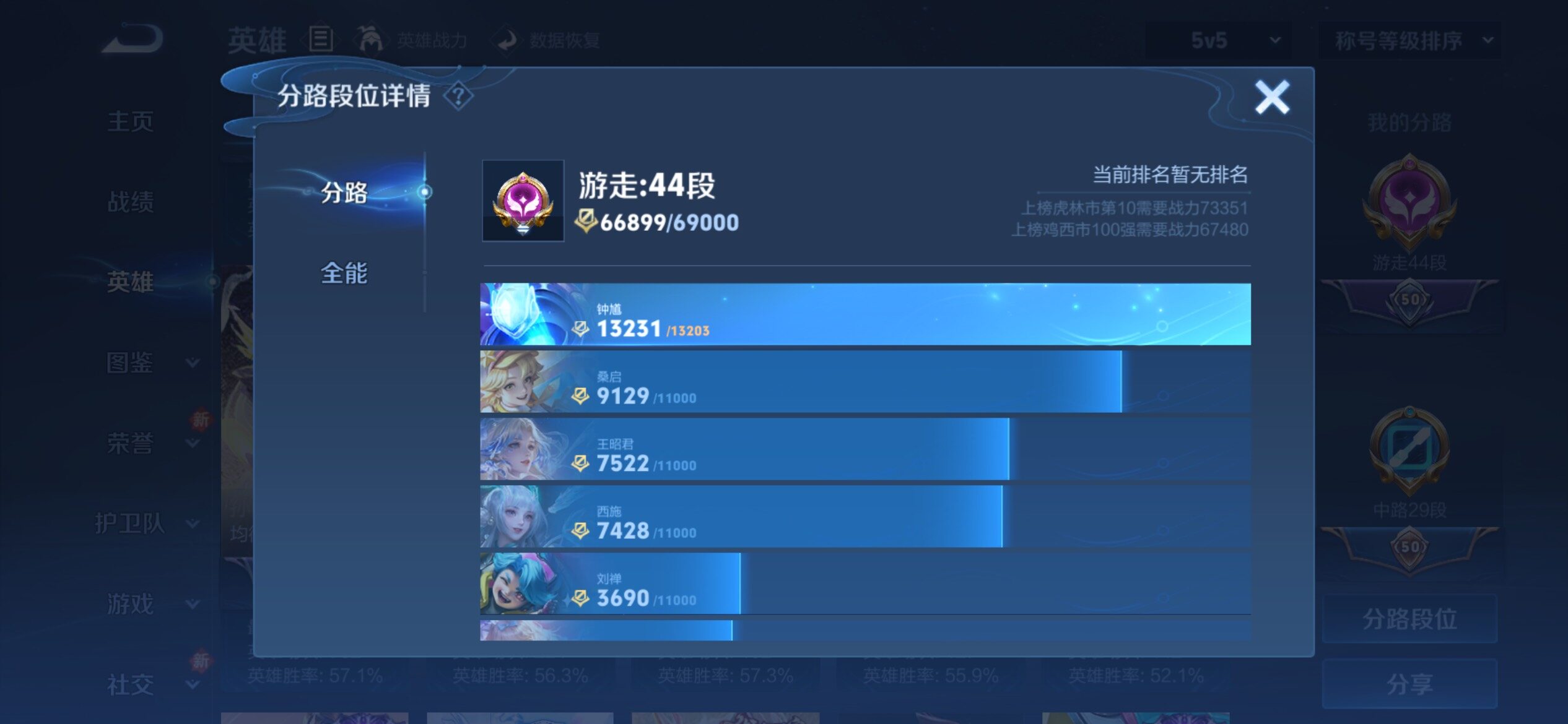 WZCMY4131132王者荣耀账号详情图5