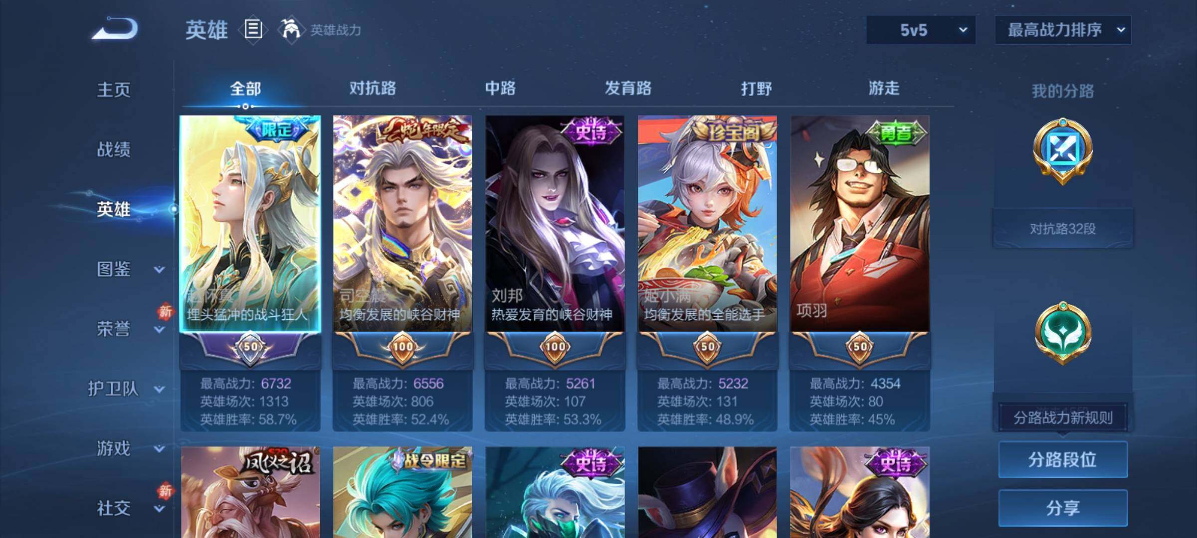 WZCMY4131131王者荣耀账号详情图3